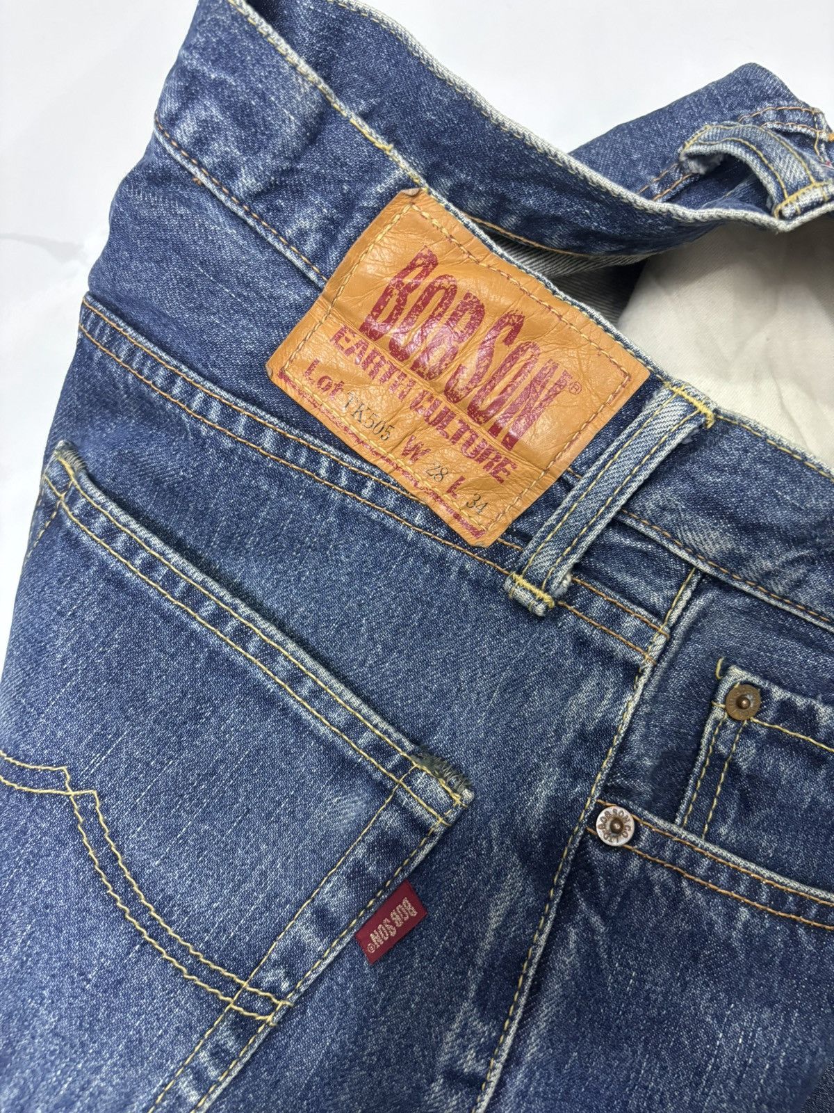 Hysteric Glamour BAGGY WIDE JEANS BOBSON EARTH CULTURE BAGGY JEANS Size US 29 - 10 Thumbnail