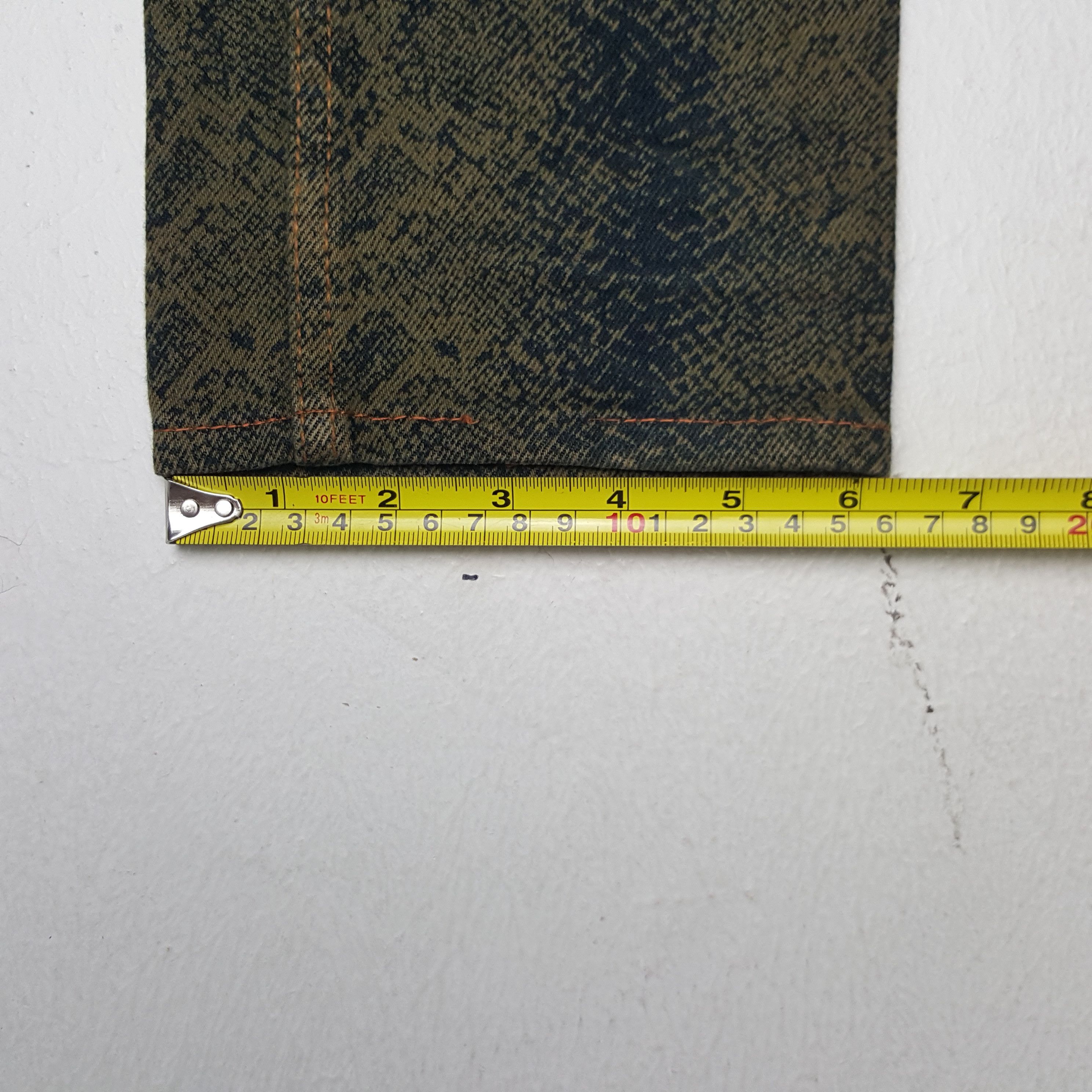 Hysteric Glamour × Japanese Brand × Vintage Vintage Hysteric Glamour Snake Design Denim Jeans Size US 28 / EU 44 - 11 Thumbnail
