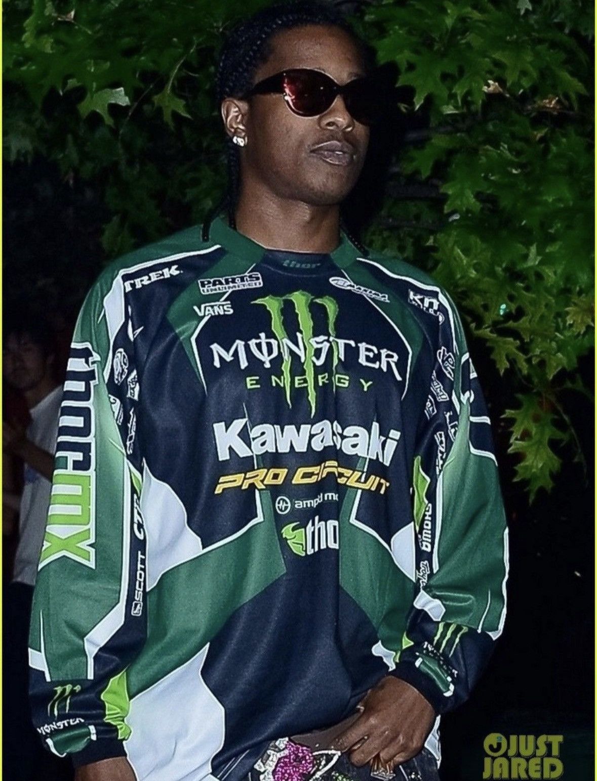 ウェア Grailed Hypebeast × Vintage Grail Kawasaki Monster Energy Asap Rocky Style
