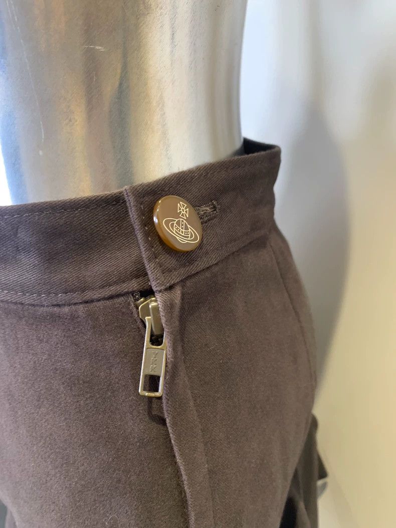 Vivienne Westwood Vivienne Westwood size3 Brown and black double-layered asym Size 26" / US 2 / IT 38 - 5 Thumbnail