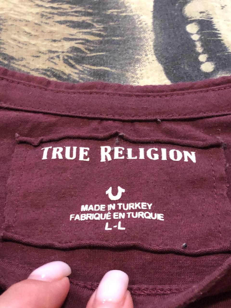 True Religion True Religion Long Sleeve shirt logo Size US L / EU 52-54 / 3 - 2 Thumbnail
