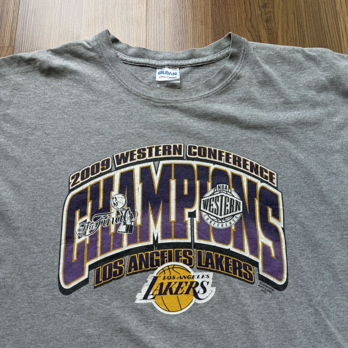 NBA × Vintage 2009 LA Lakers western conference champions basketball sport Size US XL / EU 56 / 4 - 1 Thumbnail