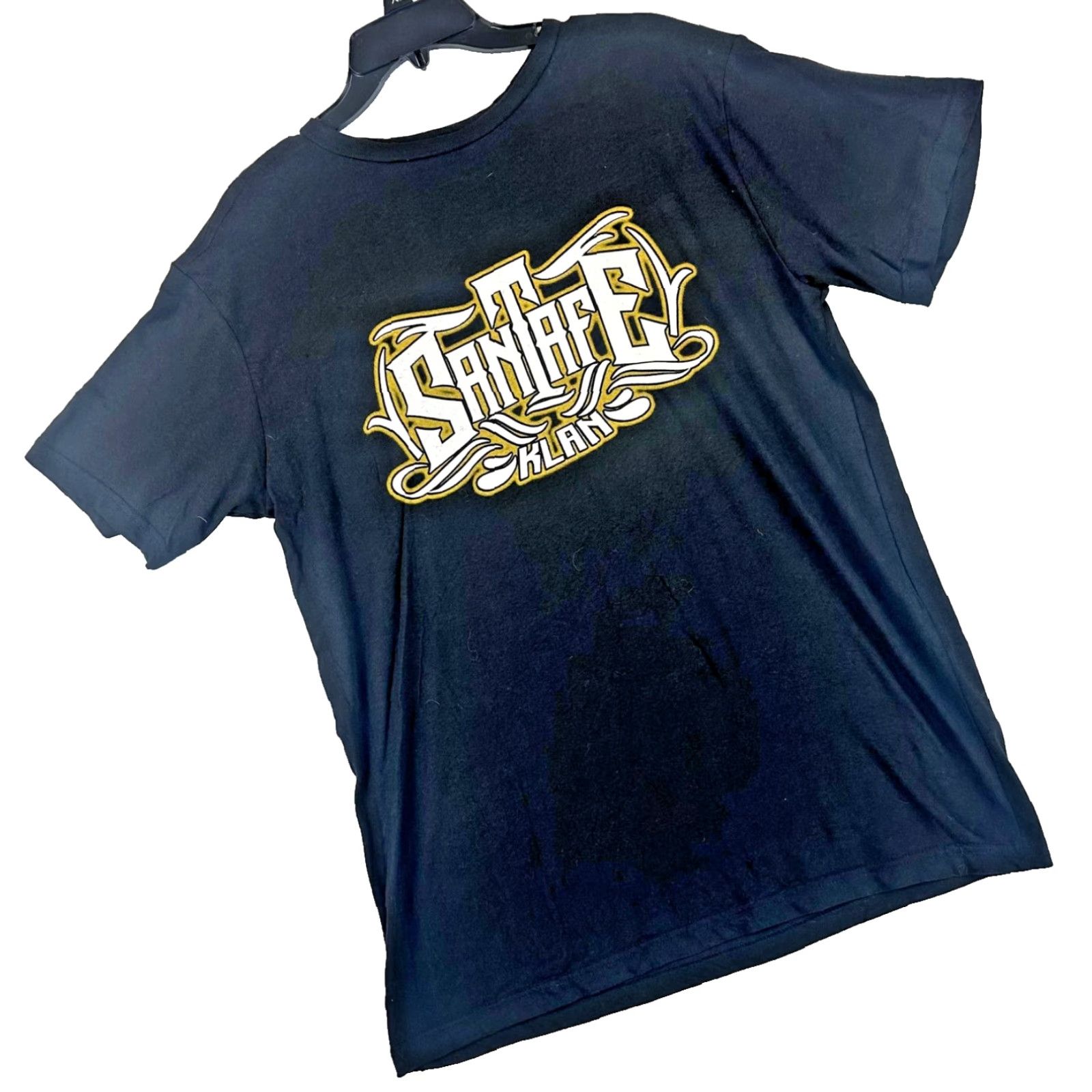 Glanshirt Santa Fe Klan Shirt Mens Extra Large Black Todo o Nada Tour Concert Hip Hop Tee Size US M / EU 48-50 / 2 - 3 Thumbnail