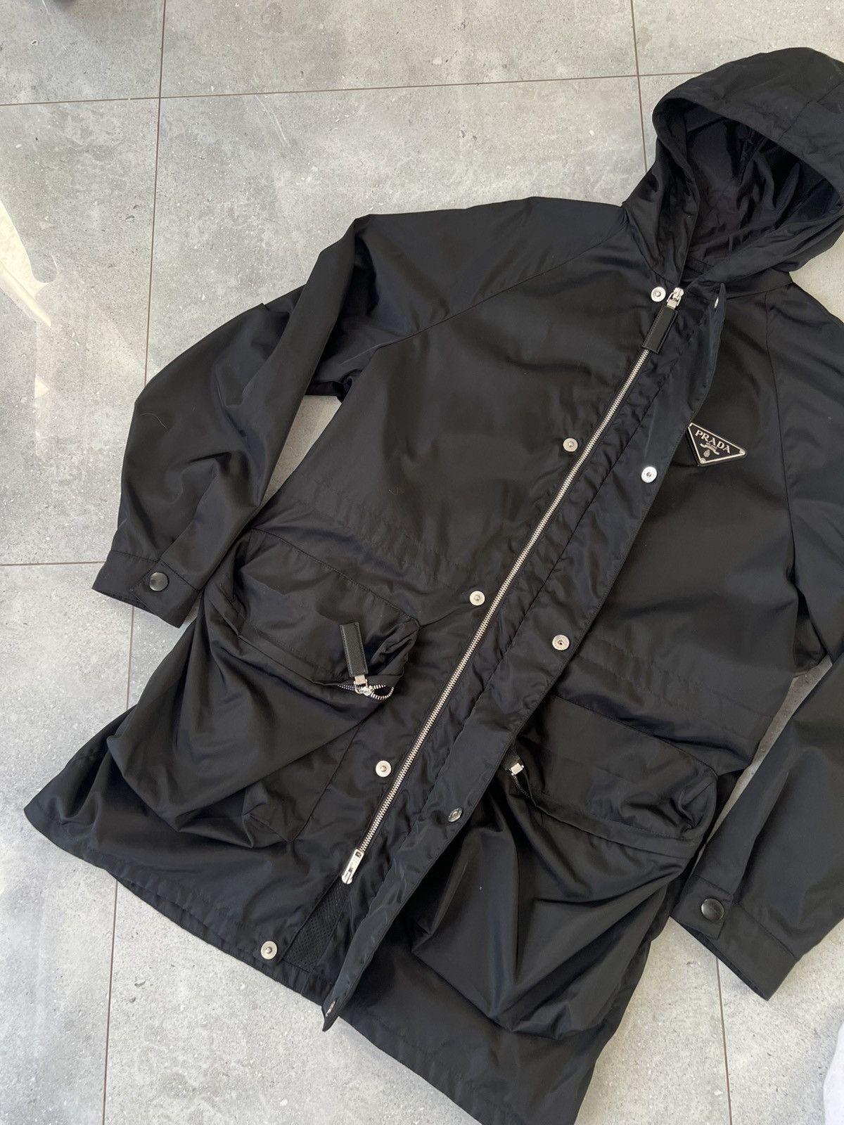 Prada Prada re-nylon parka Size US L / EU 52-54 / 3 - 4 Thumbnail