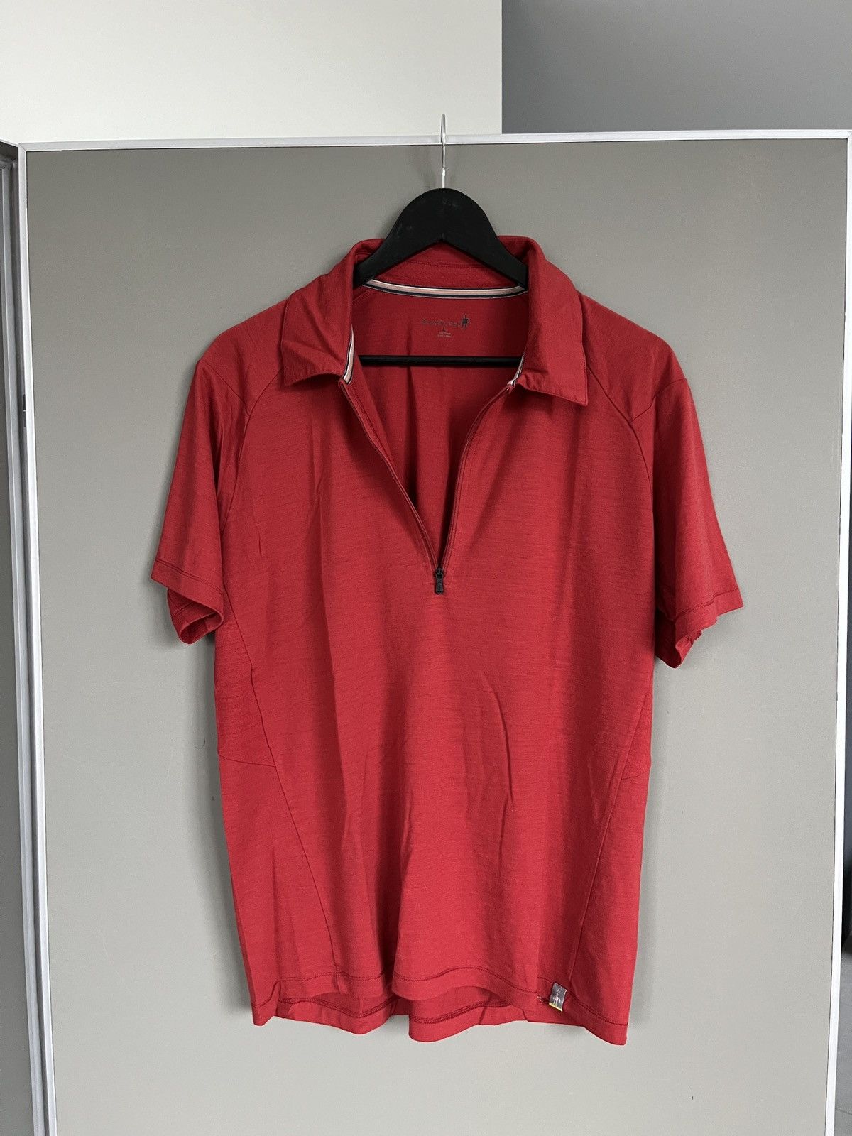 Smartwool Smart Wool Zip Short Sleeve Wool Outdoor Thermo T-shirt Size US L / EU 52-54 / 3 - 1 Thumbnail
