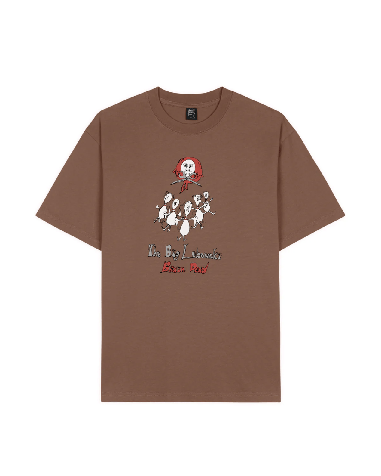 Brain Dead Brain Dead The Big Lebowski Strike Tee in Brown Size US M / EU 48-50 / 2 - 1 Thumbnail
