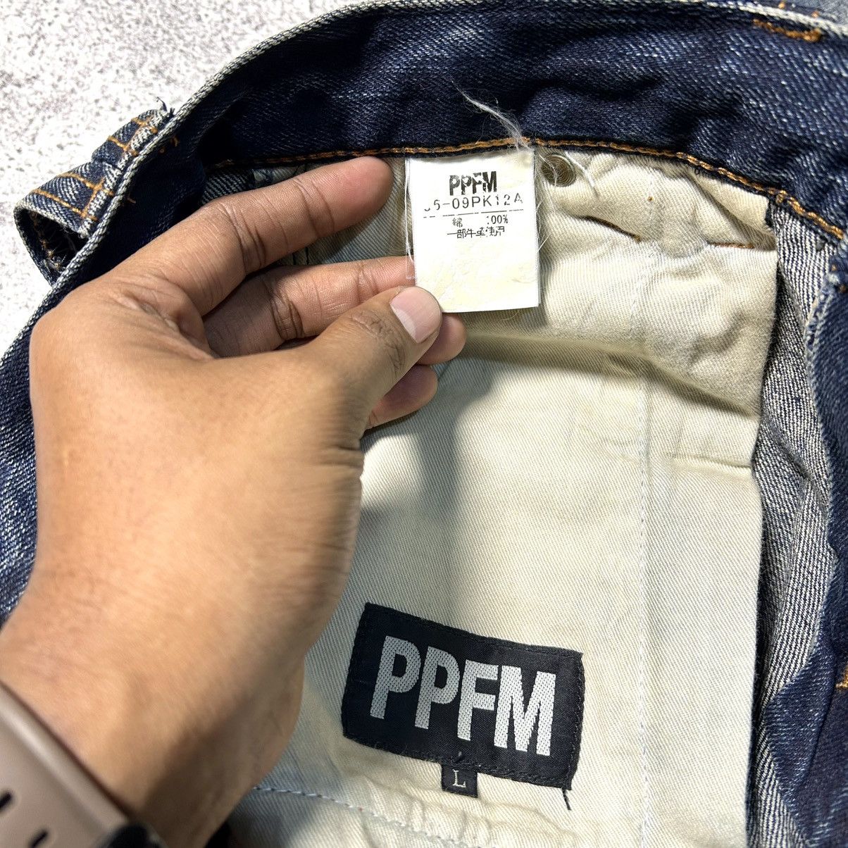 PPFM Vintage Denim PPFM Size US 30 / EU 46 - 8 Thumbnail