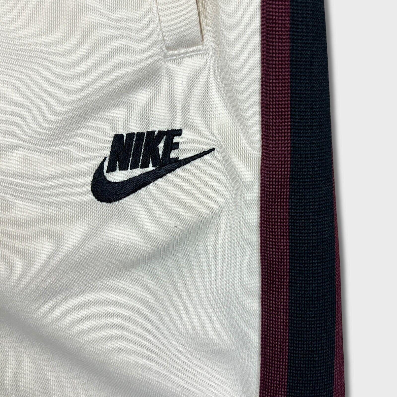 Nike × Vintage Nike Sportswear Track Pants Medium Swoosh Taper Leg Jogger Size US 31 - 2 Thumbnail