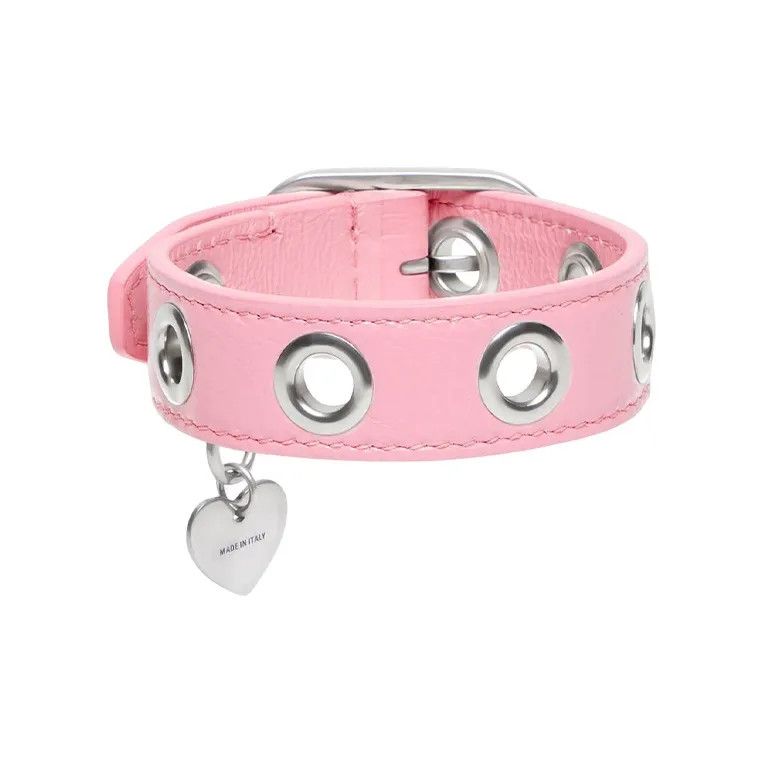 Balenciaga o1s1rm1124 Size: L / Cagole Bracelet in Pink Size ONE SIZE - 4 Thumbnail