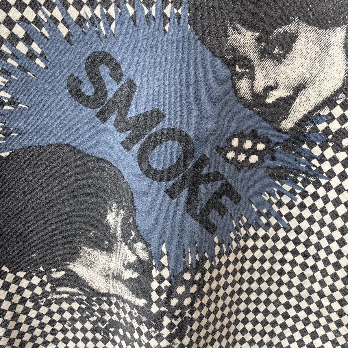 Japanese Brand 🔥🇯🇵Scolar Checkerd Pop Art Smoke Design Sweatshirts Size US XS / EU 42 / 0 - 6 Thumbnail