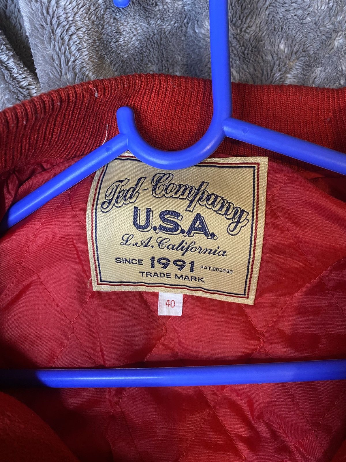 Tedman Vintage Tedman Embroidered Varsity Jacket Size US M / EU 48-50 / 2 - 9 Thumbnail