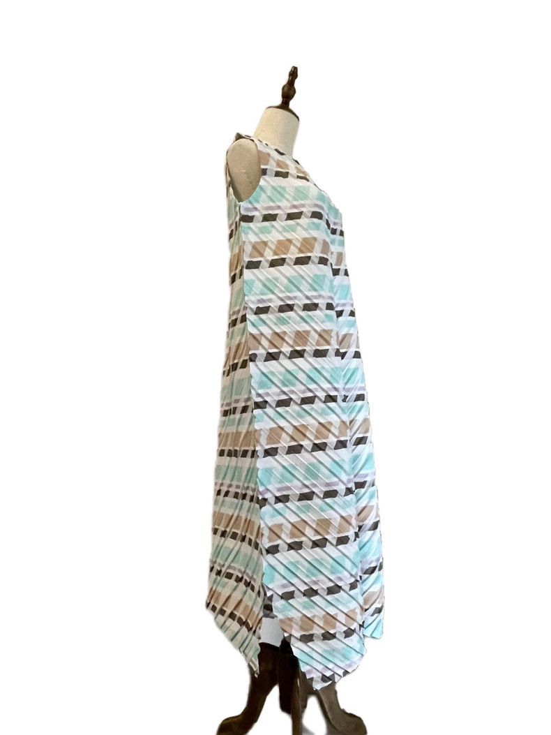 Issey Miyake Issey Miyake size:2 Light blue mainline dress Size XS / US 0-2 / IT 36-38 - 3 Thumbnail