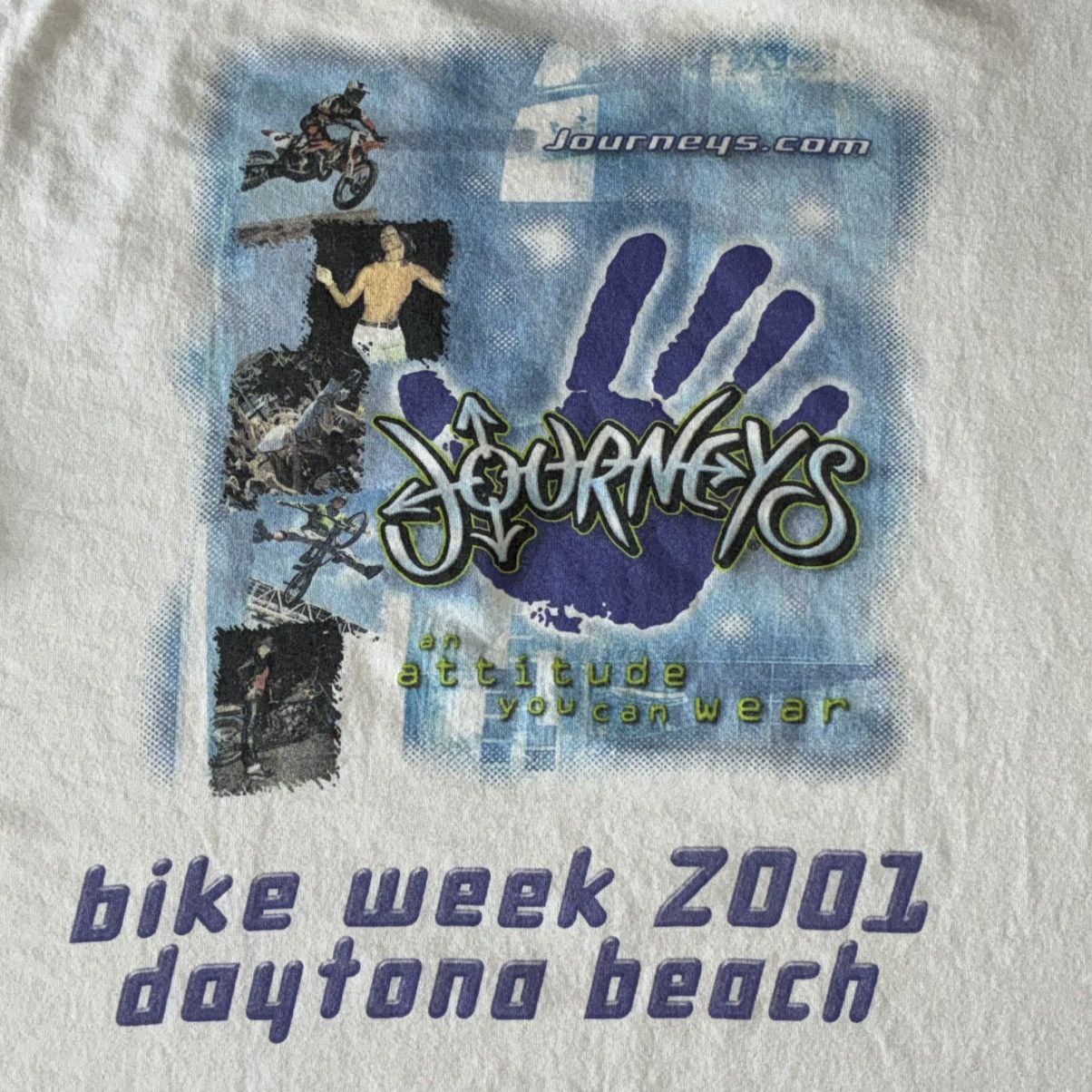 Other 2001 journeys bmx motocross Daytona Beach Bike Week shirt Size US XL / EU 56 / 4 - 2 Thumbnail