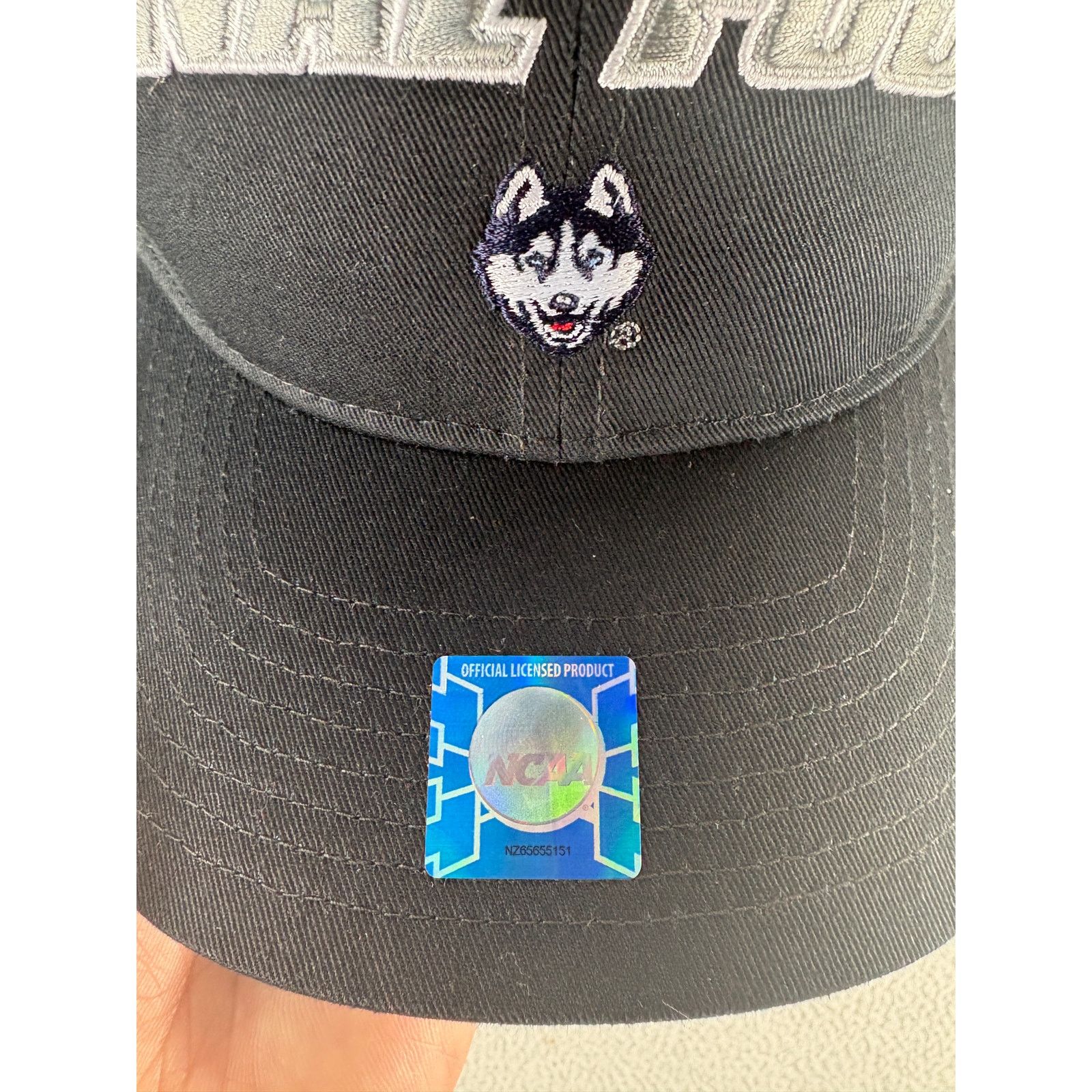Nike Nike NCAA Connecticut Huskies Basketball Snapback Hat Size ONE SIZE - 3 Thumbnail