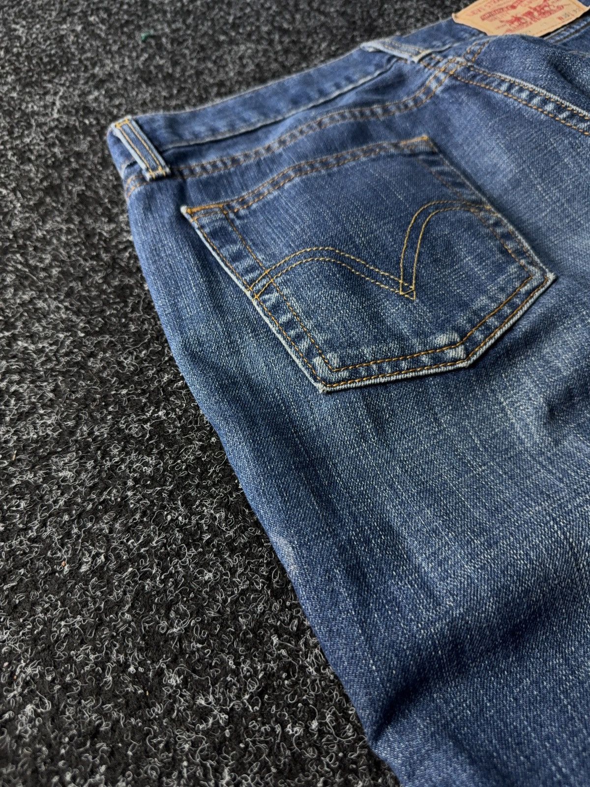 Designer × Japanese Brand × Levi's 🔥Levi’s Flared Chrome Hearts Style Cross Denim jeans Size 30" / US 8 / IT 44 - 18 Thumbnail