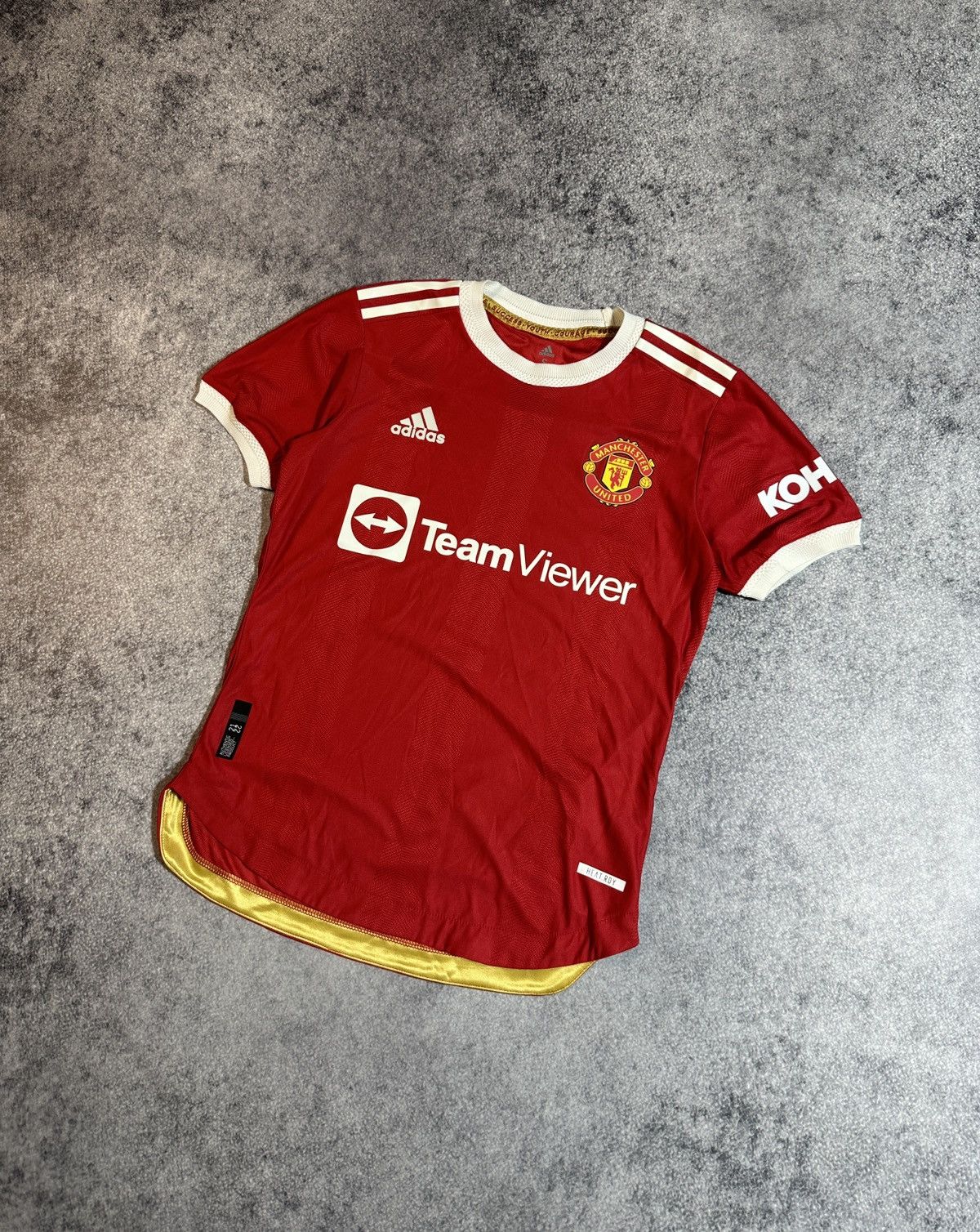 Adidas Adidas Manchester United Soccer Jersey 21/22 Blokecore Rare Size US S / EU 44-46 / 1 - 1 Thumbnail