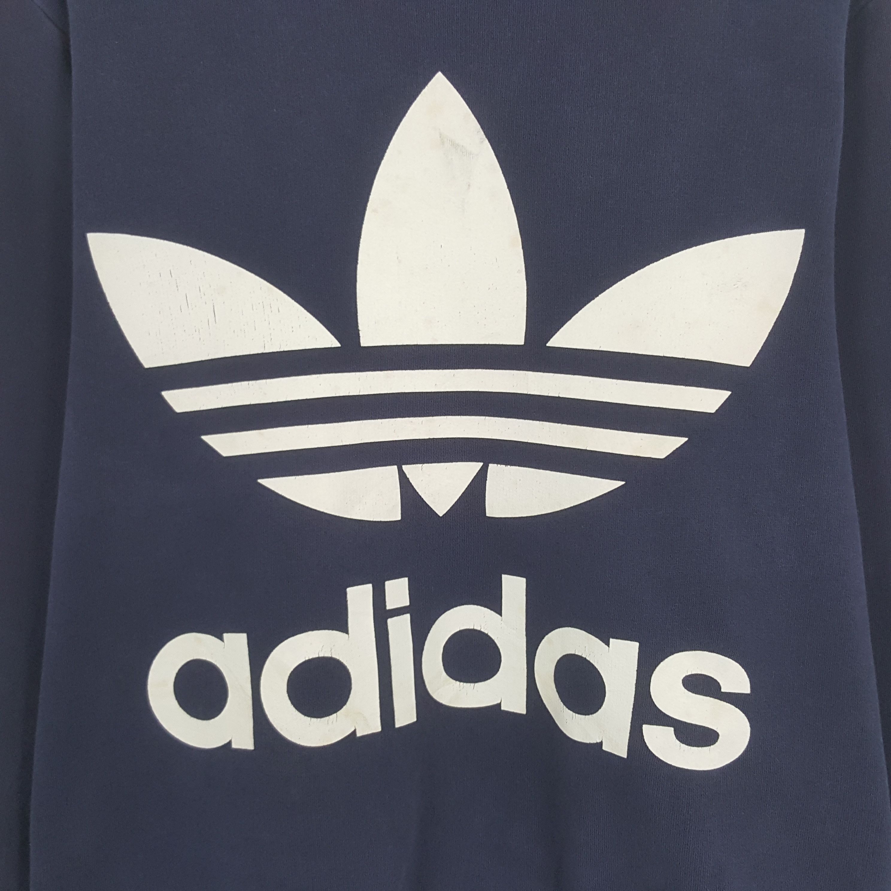 Adidas × Vintage Vintage Adidas Stripe Sweatshirt Size US M / EU 48-50 / 2 - 2 Thumbnail