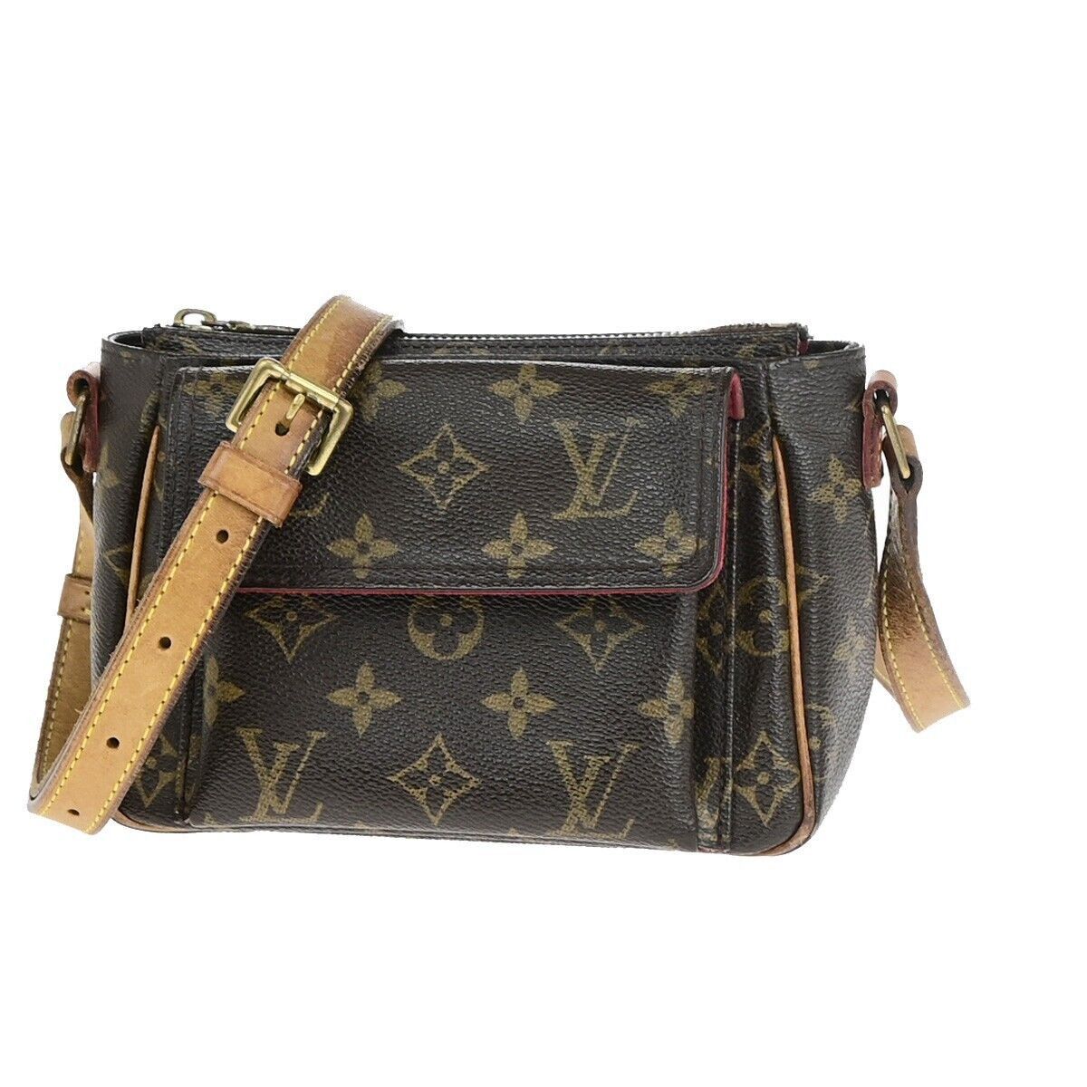 Louis Vuitton Viva Cité Brown Canvas Shoulder Bag (Pre-Owned) Size ONE SIZE - 1 Thumbnail