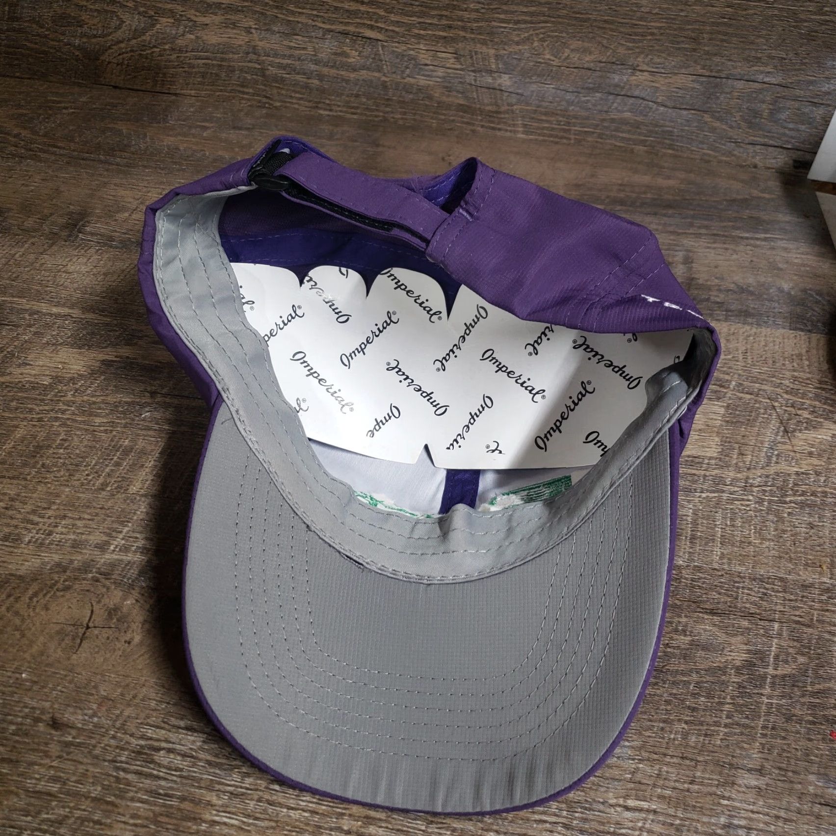 Vintage Scott Robertson Memorial Golf Purple Hat Cap Adult Adjustable Hat Purple Adult Adjustable Men Baseball Cap Size ONE SIZE - 5 Thumbnail