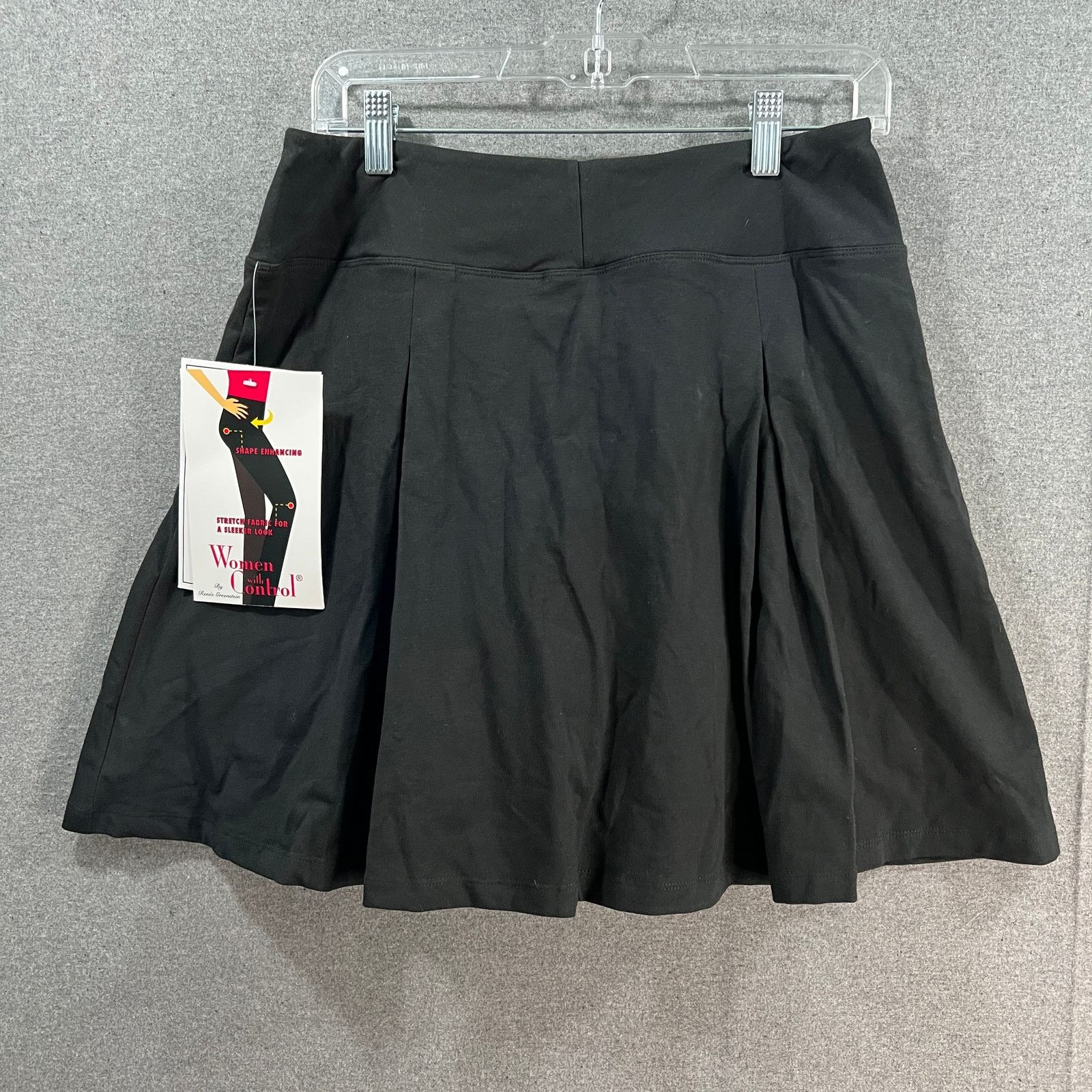 Other Wicked by Women with Control Cotton Jersey Pleated Skort Size 27" / US 4 / IT 40 - 1 Thumbnail