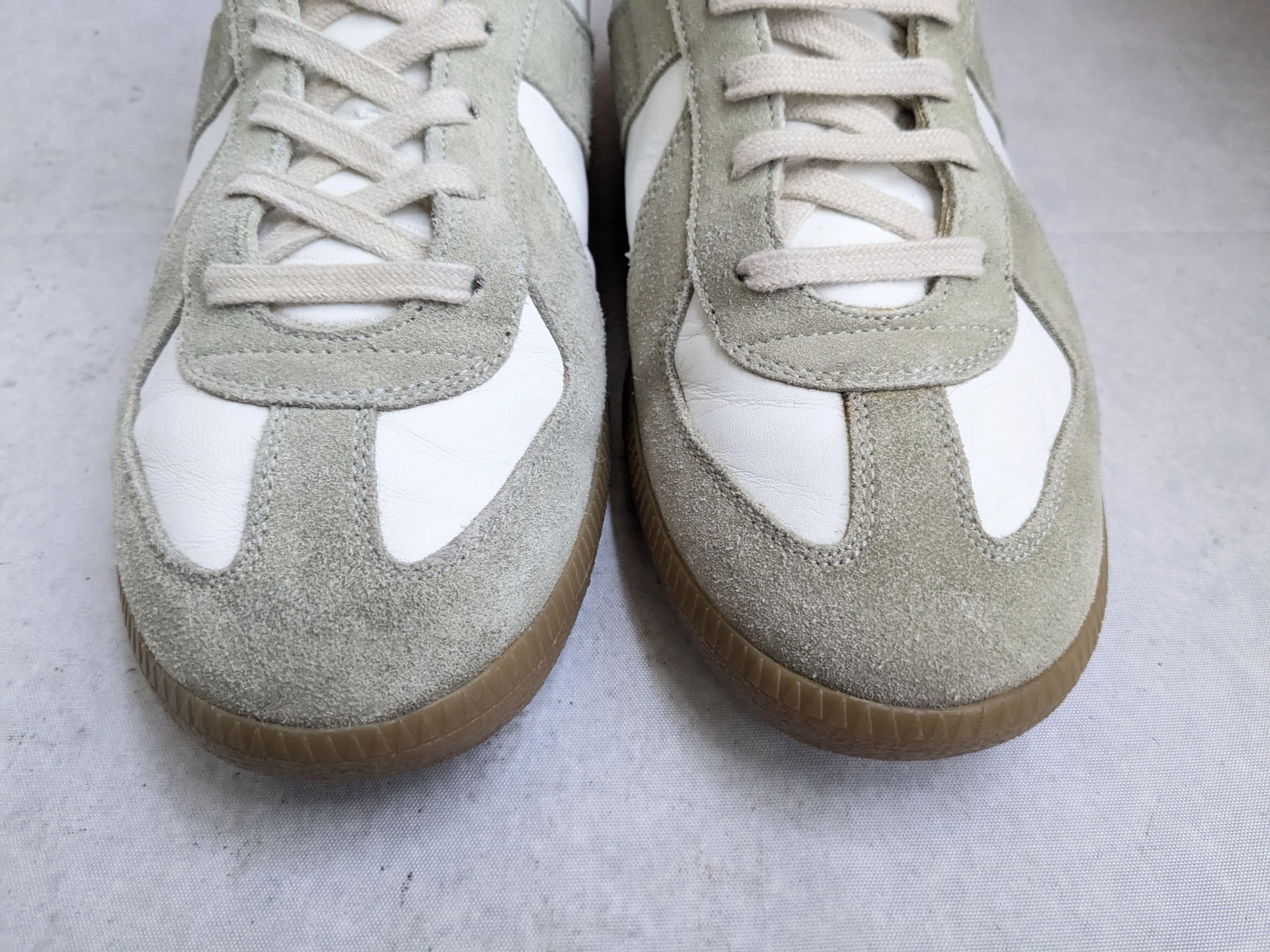 Maison Margiela Maison Margiela Replica GAT White Gray 9 42 Gum Low Tops Size US 9 / EU 42 - 3 Thumbnail