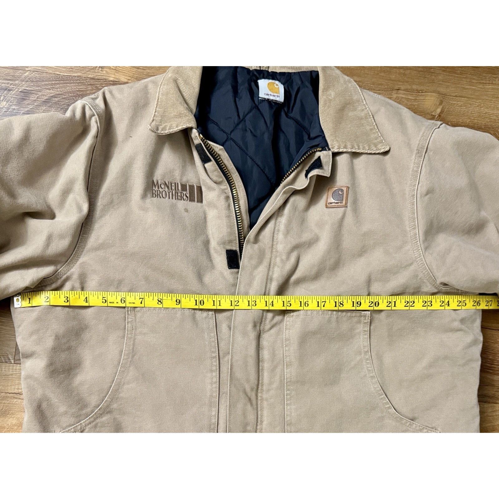 Carhartt Vintage Carhartt Traditional Corduroy Collared Canvas Jacket Size US XL / EU 56 / 4 - 3 Thumbnail