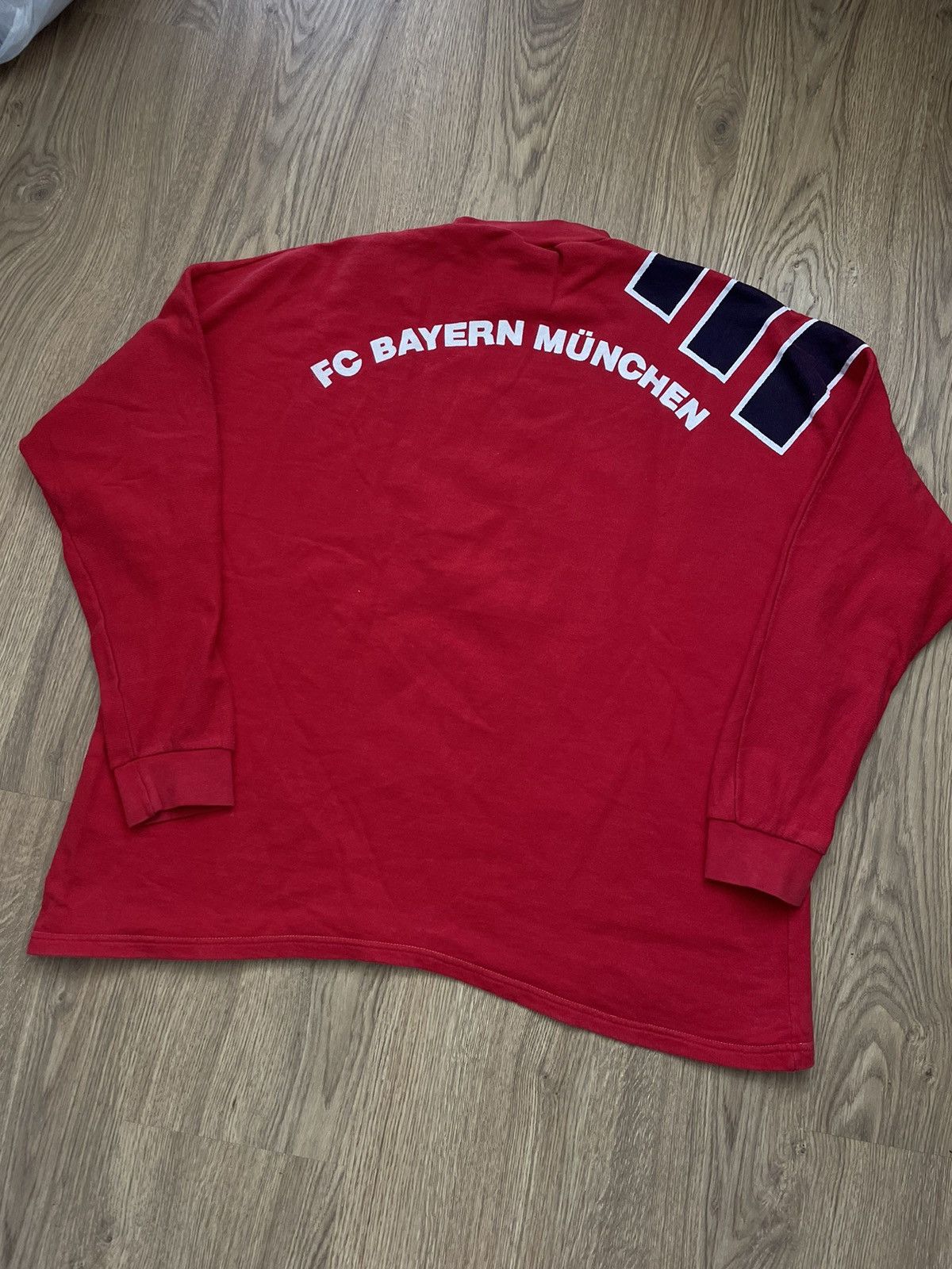 Rare 90s Opel FC Bayern Munchen sweatshirt, blockcore