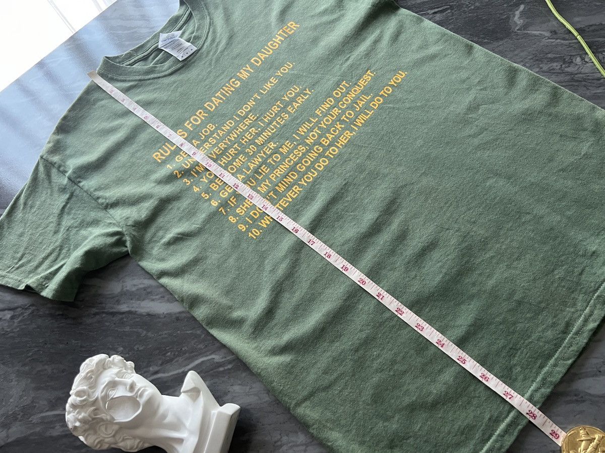 Other × Vintage FONT : Word Rules For Dating My Daughter Size US M / EU 48-50 / 2 - 13 Thumbnail