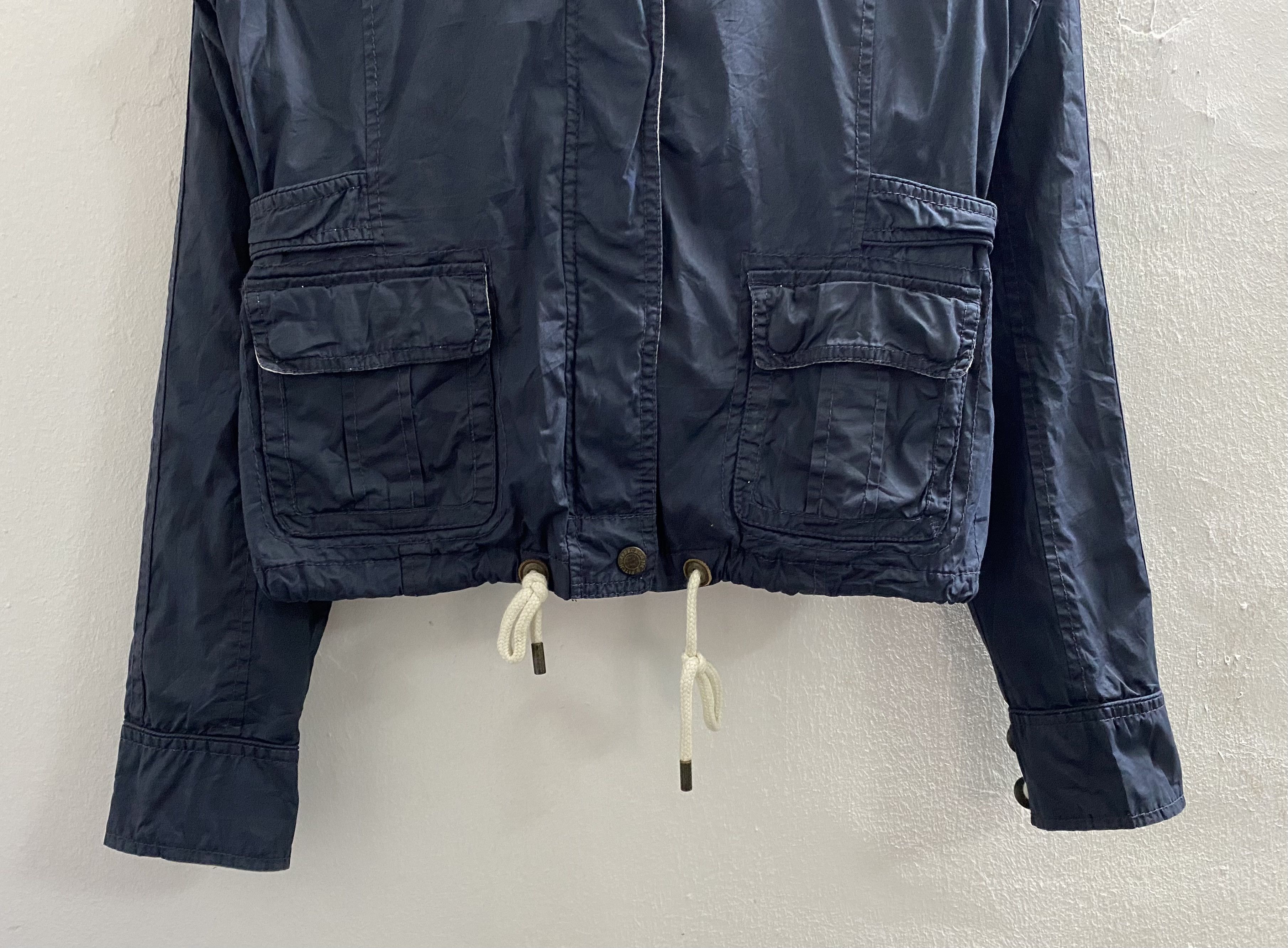 Abercrombie & Fitch Abercrombie&Fitch Military Gorpcore Utility Jacket Navy Blue Size S / US 4 / IT 40 - 4 Thumbnail