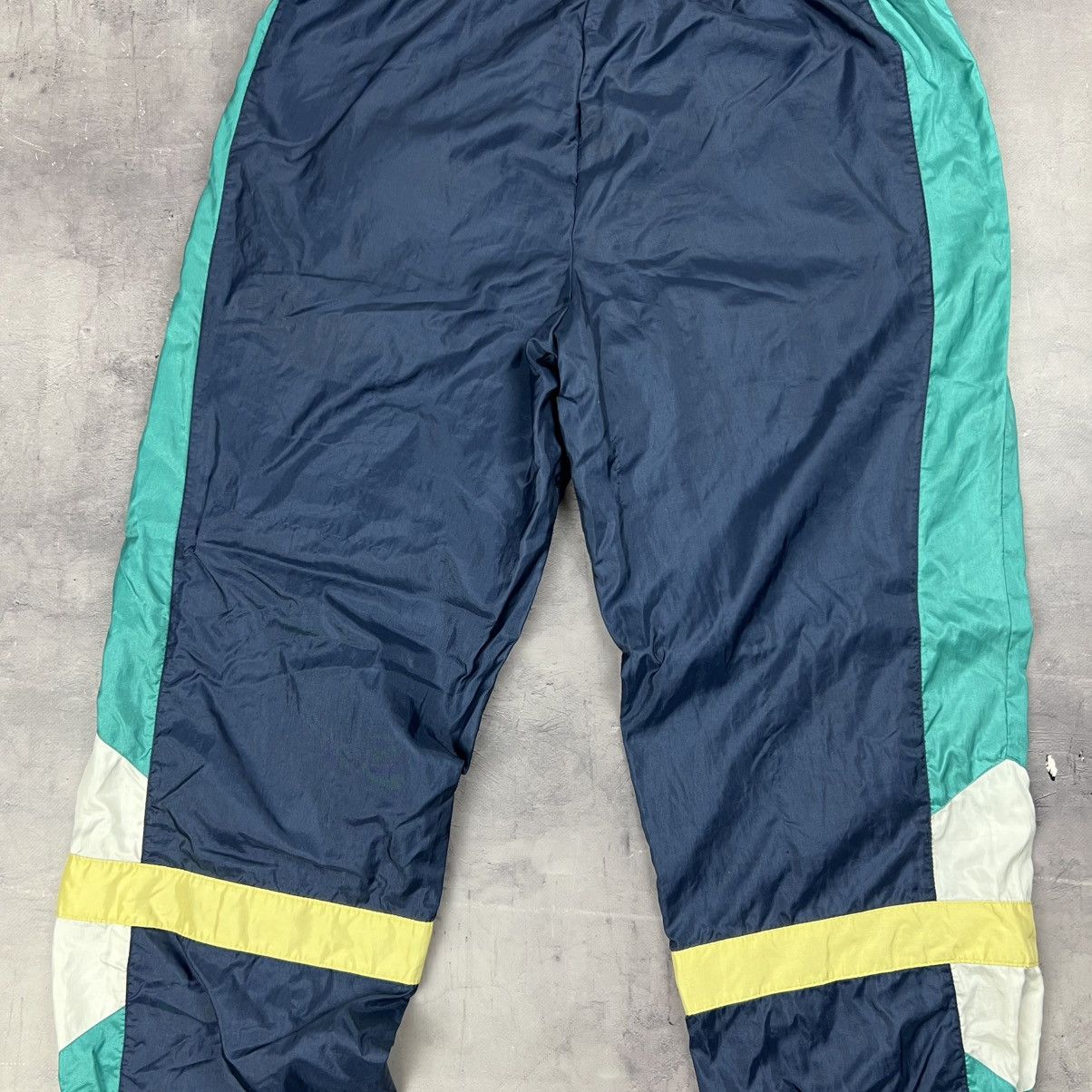 Vintage Rare! Adidas Vintage Nylon Suit Track Jacket Pants 90s Size US XL / EU 56 / 4 - 19 Thumbnail