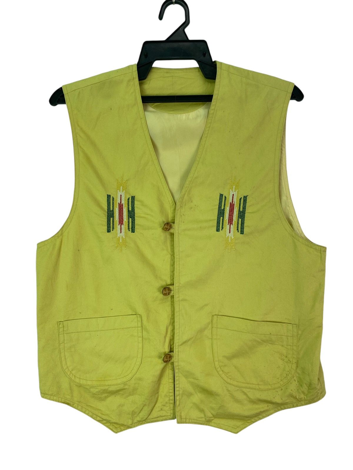 Vintage Vintage 90s chimayo style design vest jacket Size US M / EU 48-50 / 2 - 2 Thumbnail