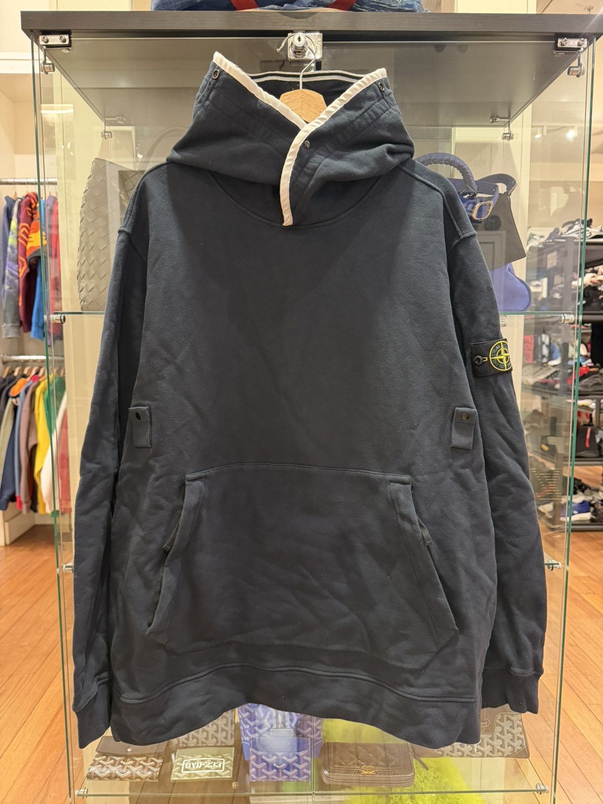 Stone Island Stone Island Pullover Hoodie Size US XXL / EU 58 / 5 - 2 Thumbnail