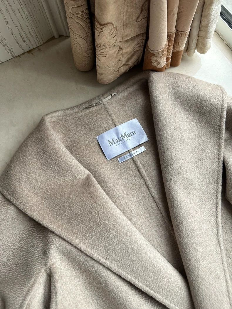 Max Mara Max Mara Lilia cashmere coat 100% cashmere Size L / US 10 / IT 46 - 4 Thumbnail