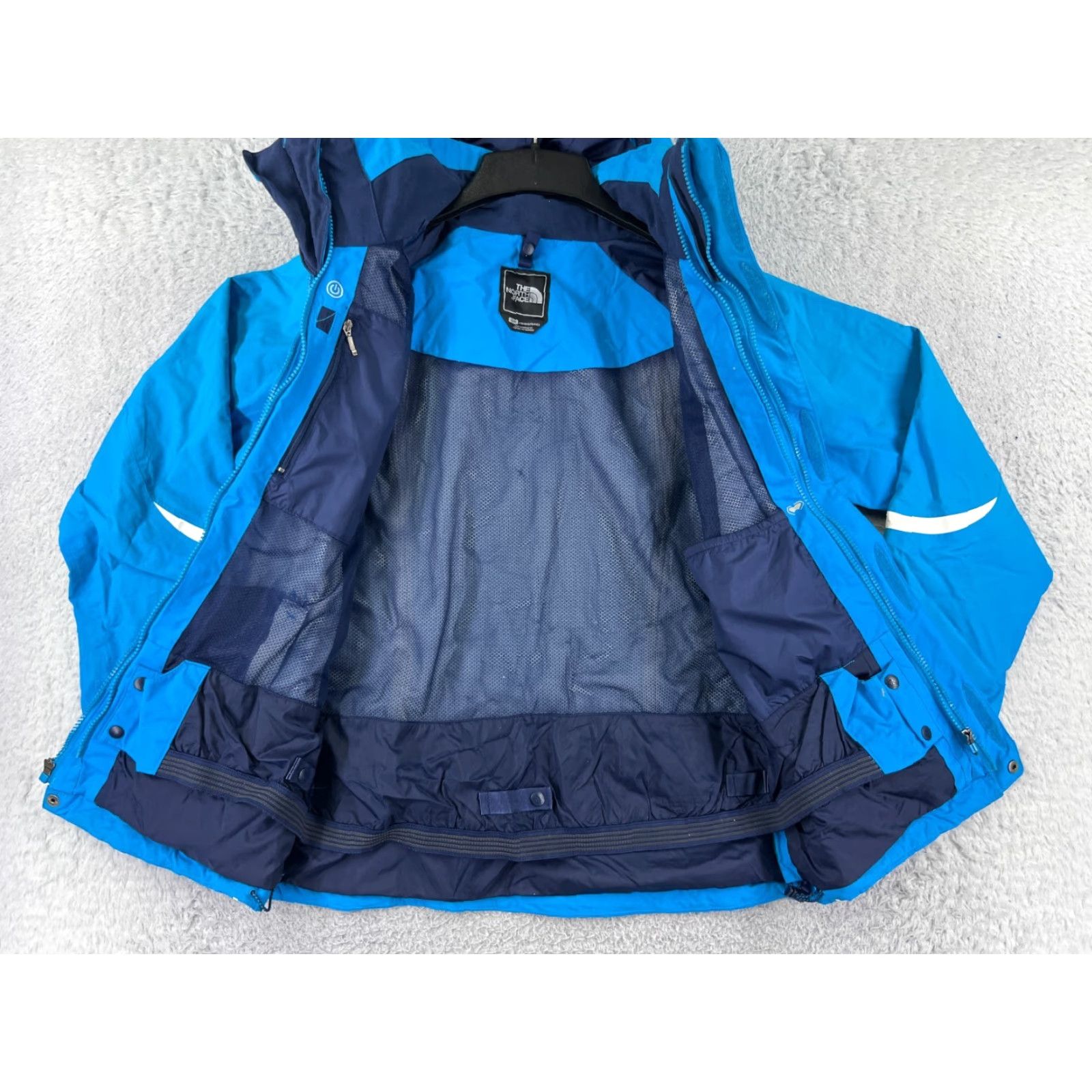 The North Face The North Face Jacket Womens Small Blue HyVent Windbreaker Weatherproof Windbreaker Jacket Blue Womens S The North Face Size S / US 4 / IT 40 - 3 Thumbnail