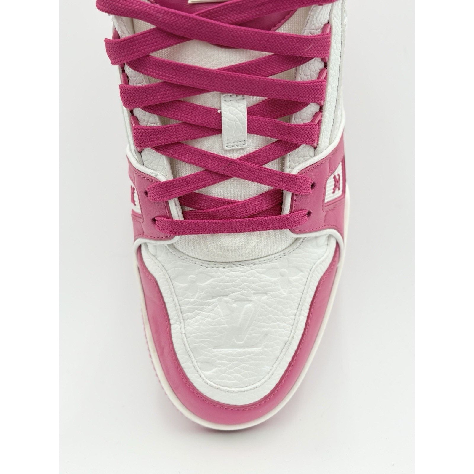 Louis Vuitton Louis Vuitton Trainer ' White Pink ' | EXCELLENT COND! Size US 11.5 / EU 44-45 - 11 Thumbnail