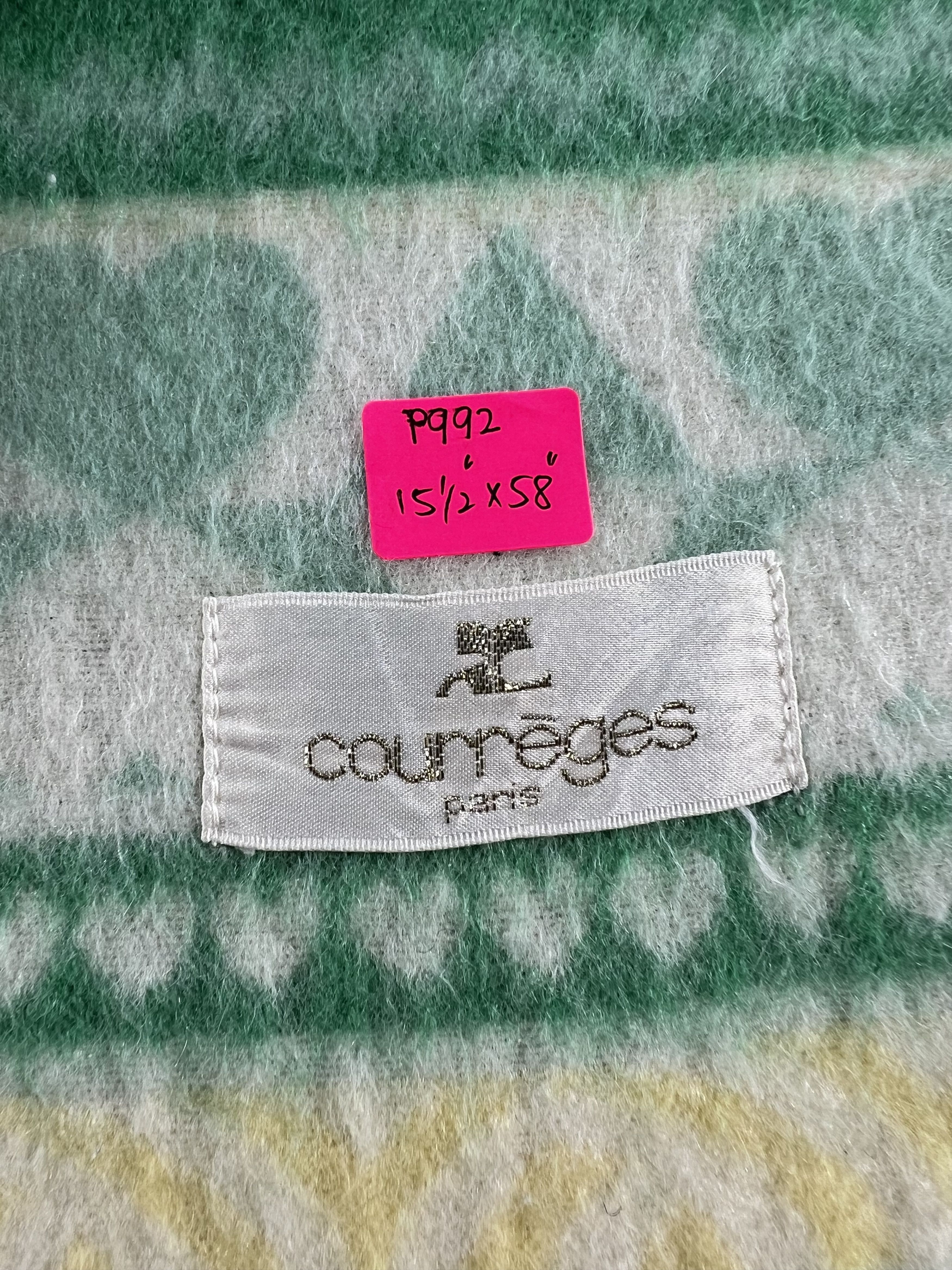 Courreges Courreges Scarf / Muffler / Neckwear P992 Size ONE SIZE - 4 Thumbnail