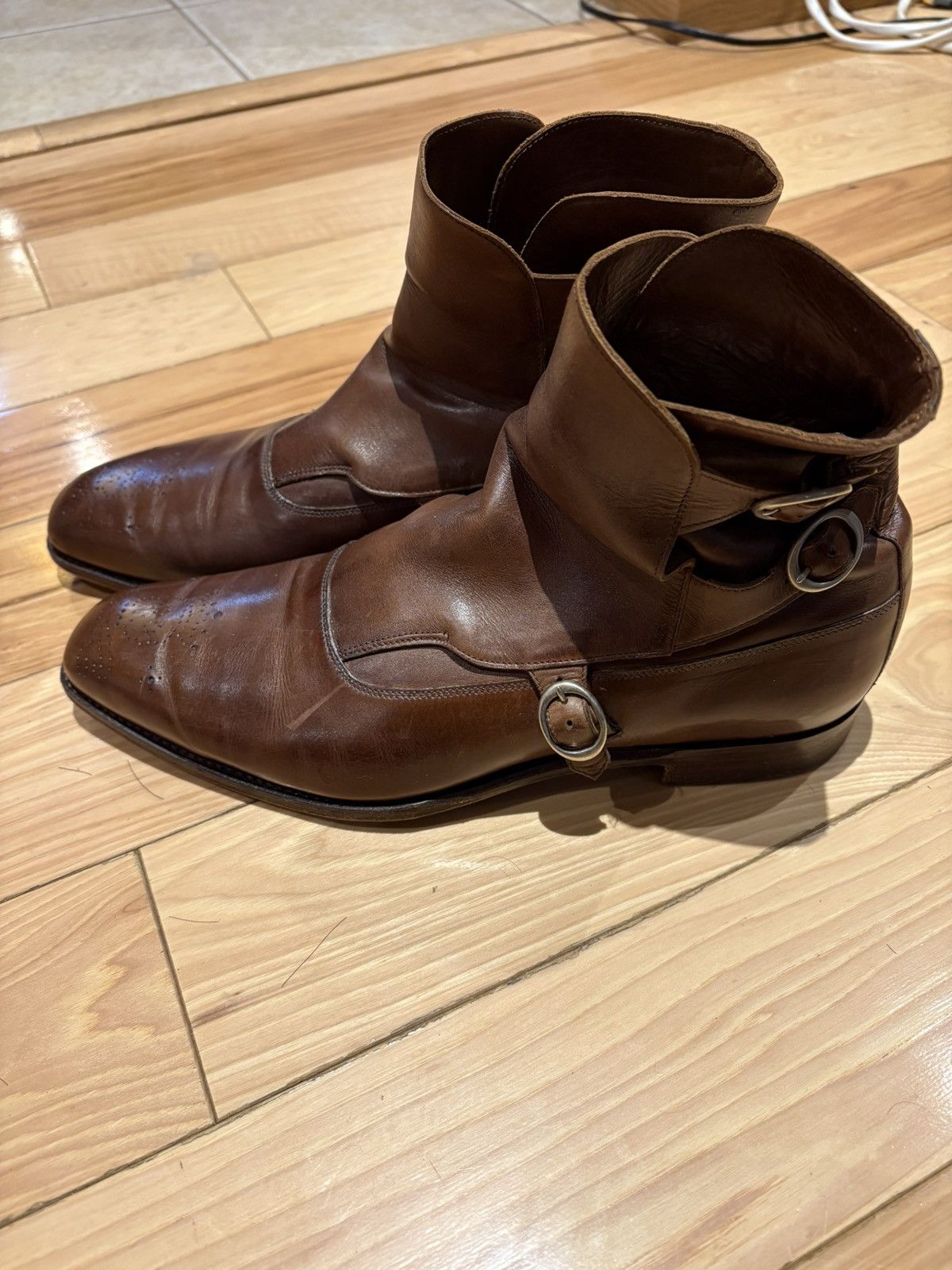 Barker Black Barker Black Lavenum Brown US 9.5 Gently Used Size US 9.5 / EU 42-43 - 1 Thumbnail