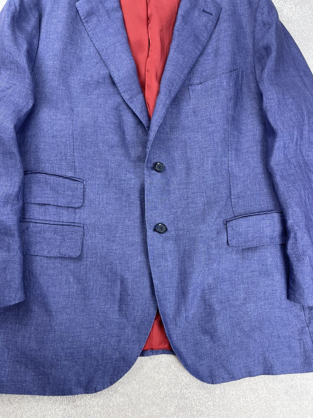 Suitsupply Suitsupply Custom Linen Blazer Men’s Size 48S - 4 Thumbnail