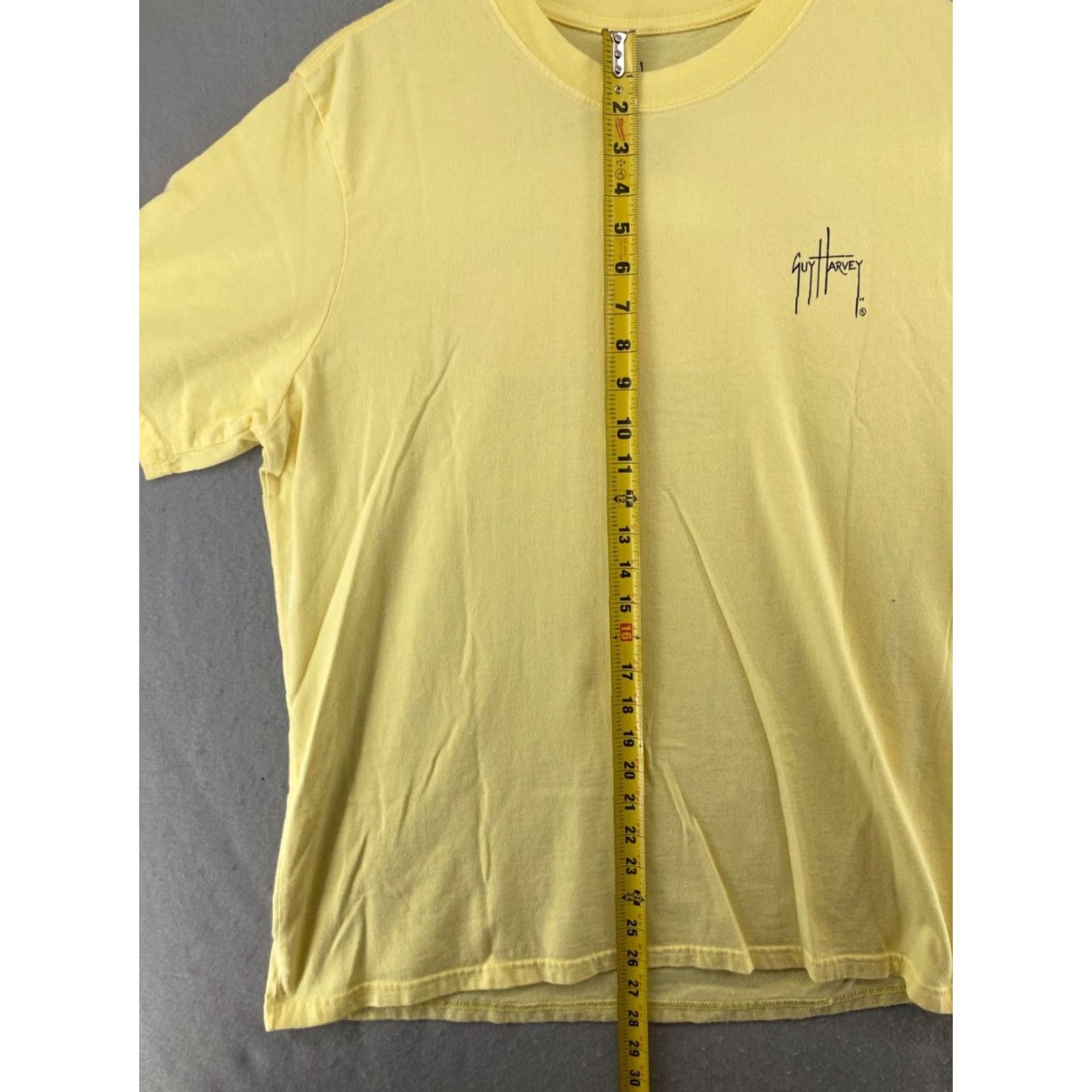 Guy Harvey Guy Harvey T-Shirt Mens XL Yellow Sailfish Shirt Adult XL Yellow Guy Harvey Size US XL / EU 56 / 4 - 4 Thumbnail
