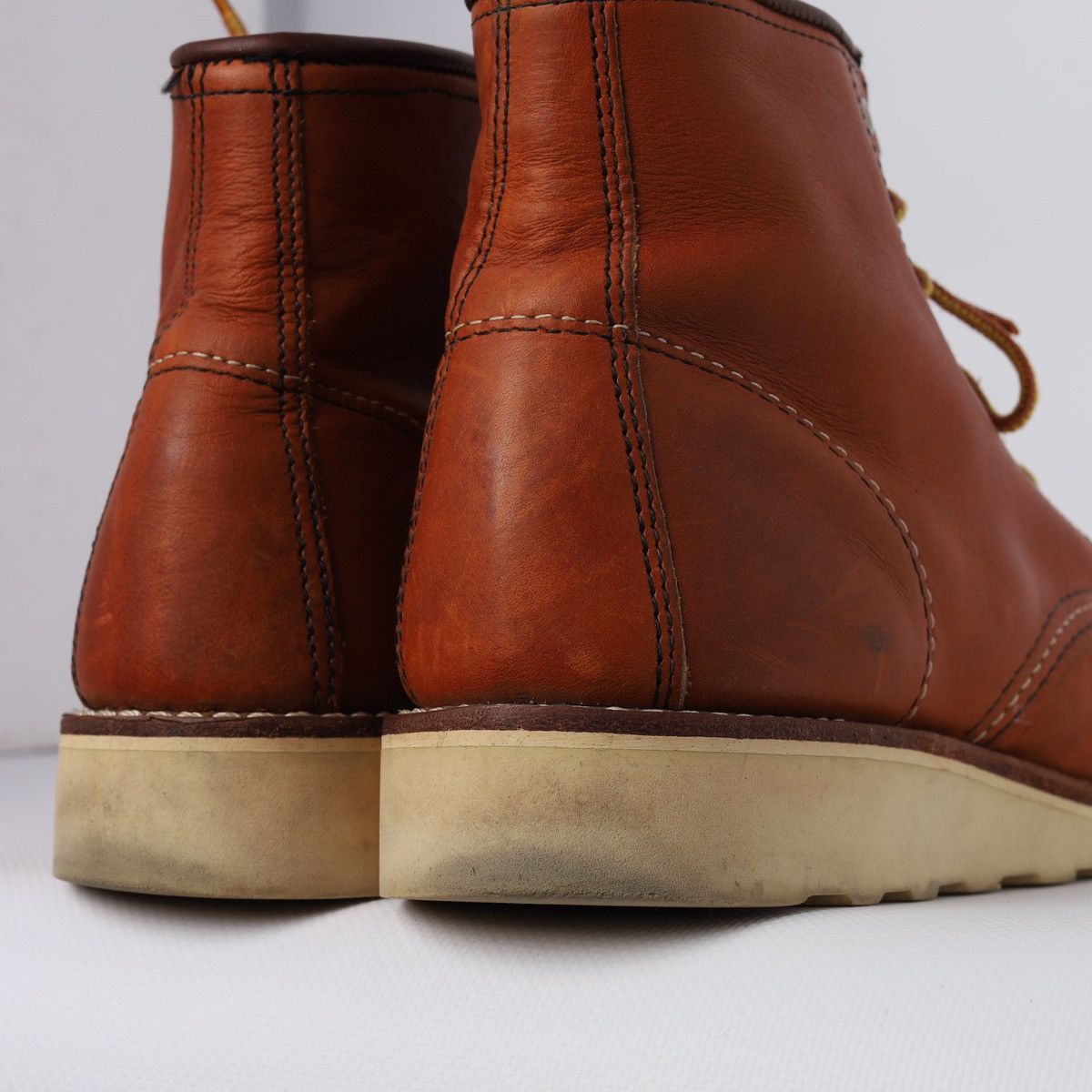 Red Wing Red Wing Leather Boots Made in USA Moc Shoes Size US 7 / IT 37 - 12 Thumbnail