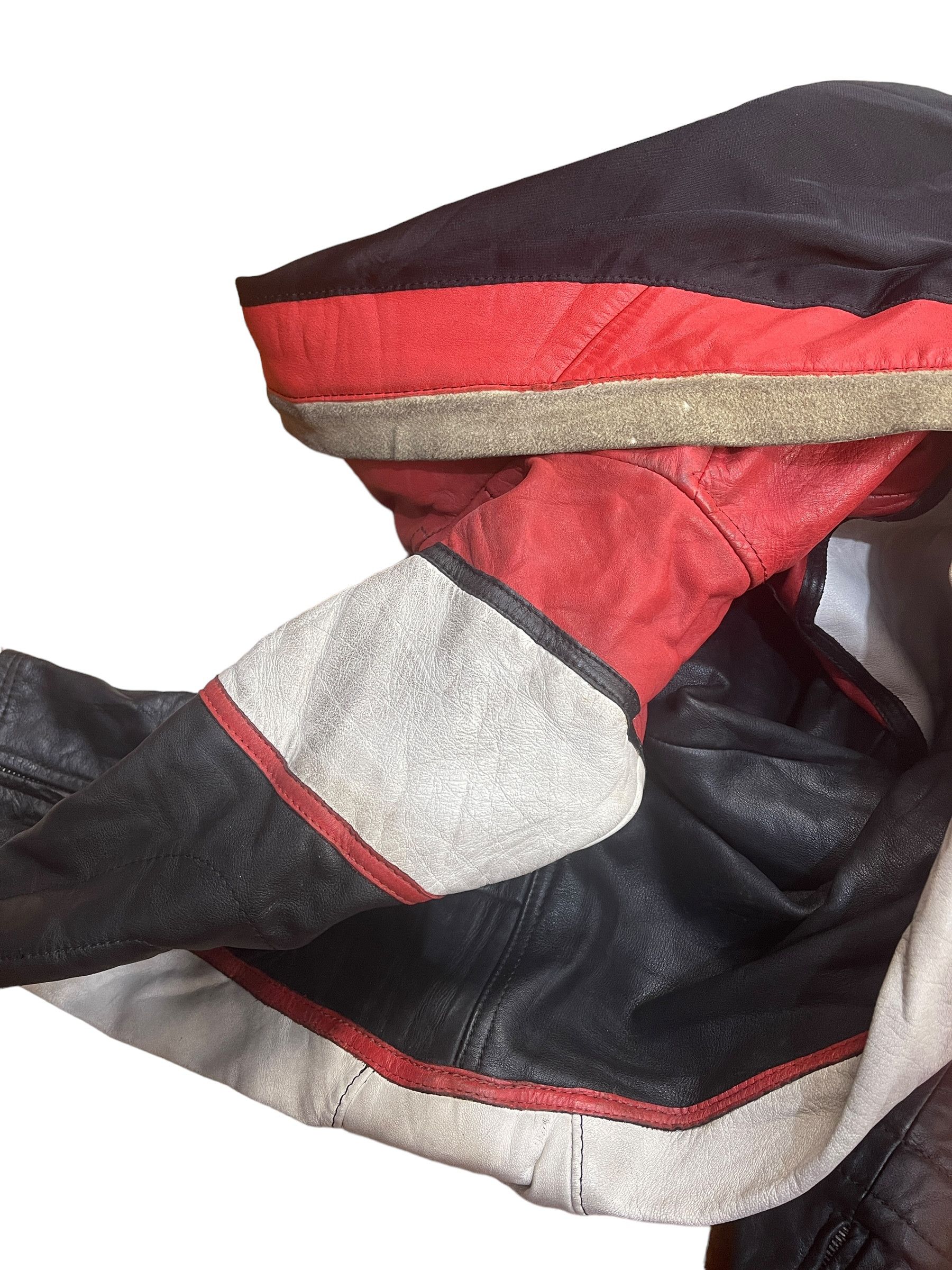 Genuine Leather Vintage Top Rider by Nagato Rider Racing Suit Jacket Size US 30 / EU 46 - 12 Thumbnail