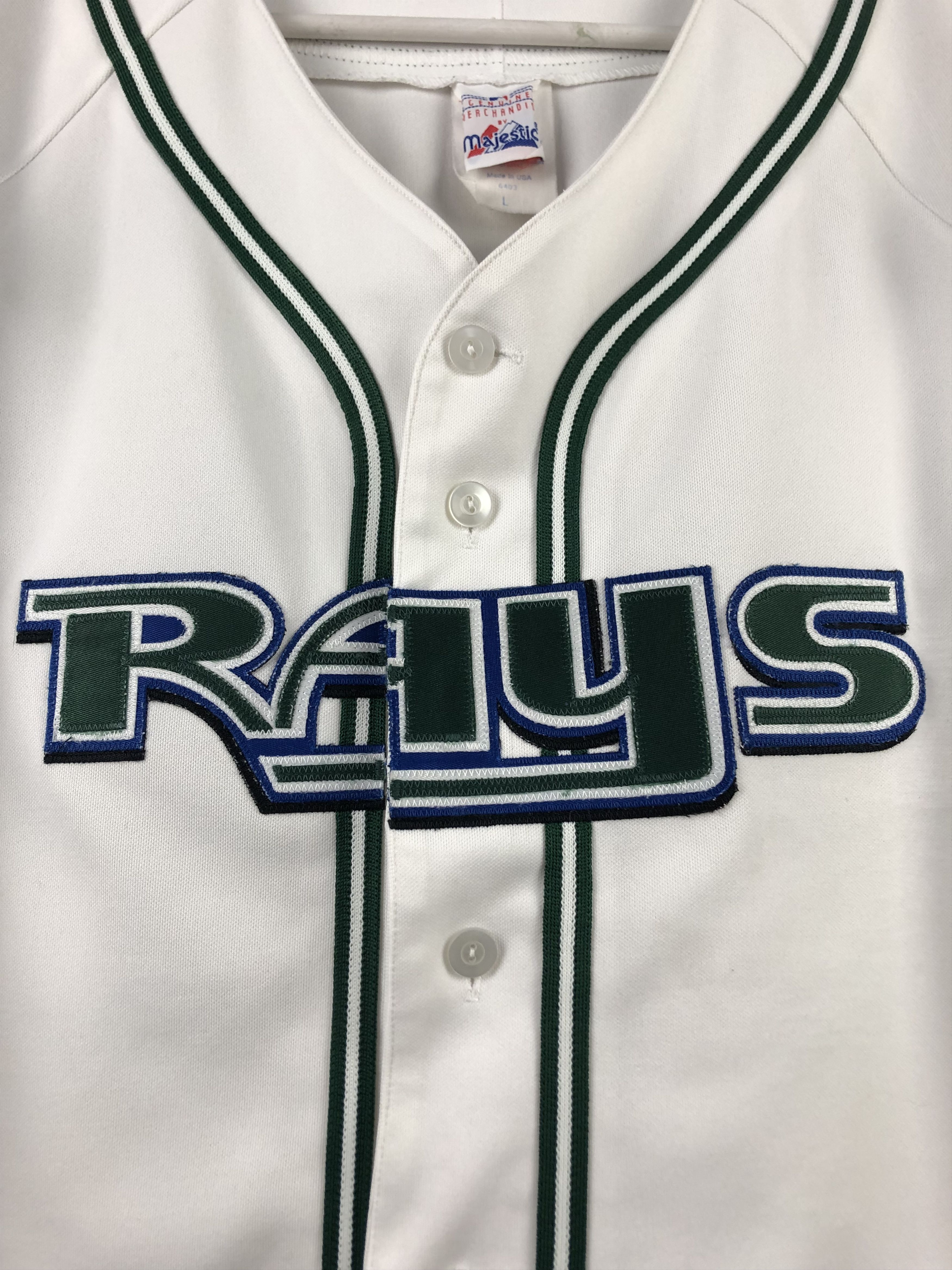 MLB Vintage 90' Tampa Bay Rays Majestic Jersey Baseball MLB Size US S / EU 44-46 / 1 - 5 Thumbnail