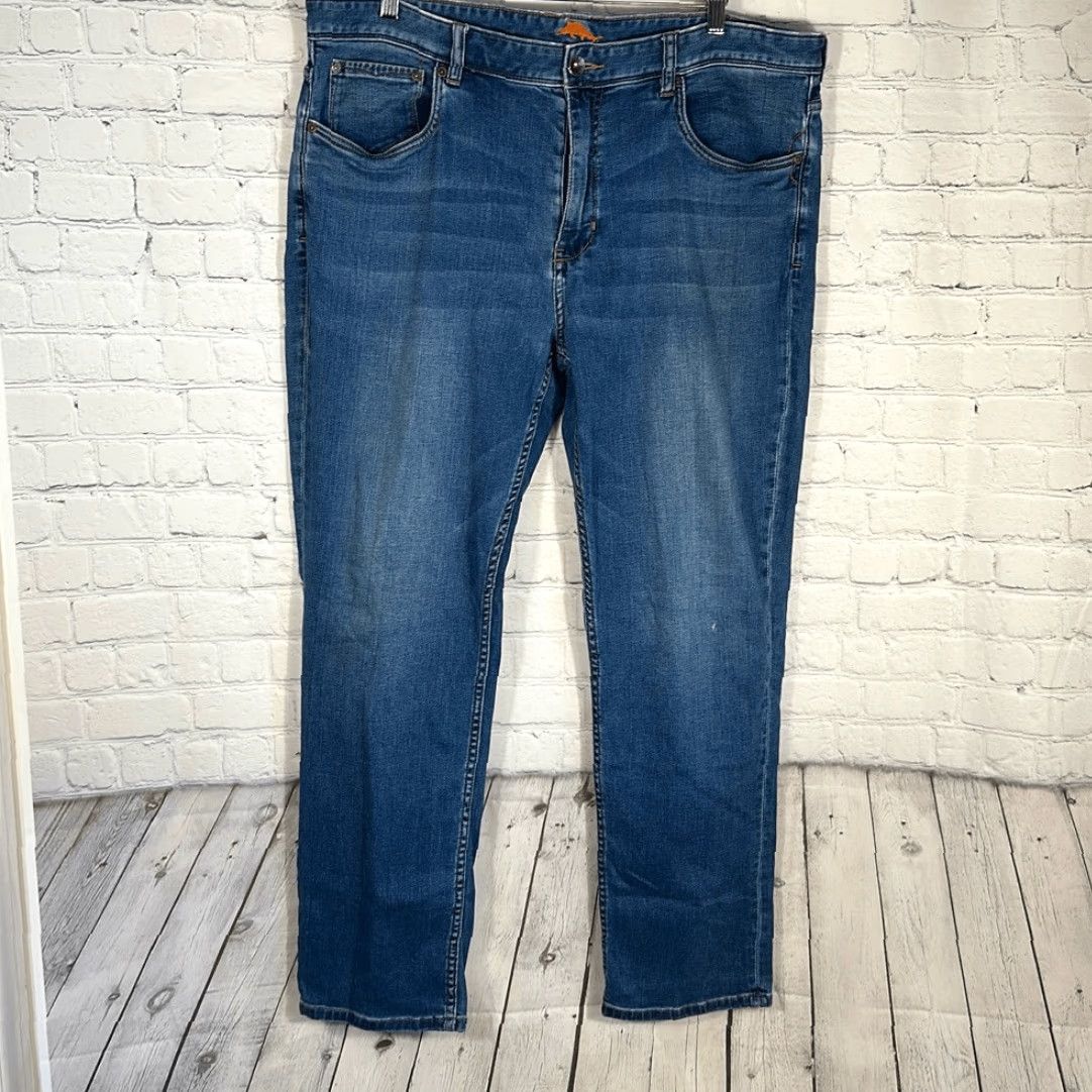 Tommy Bahama Tommy Bahama Denim Mens Straight Jeans Size 40x32 Blue, Regular, 40, 32in Inseam, Blue Exterior, Straight Style, Men Size US 40 / EU 56 - 2 Thumbnail