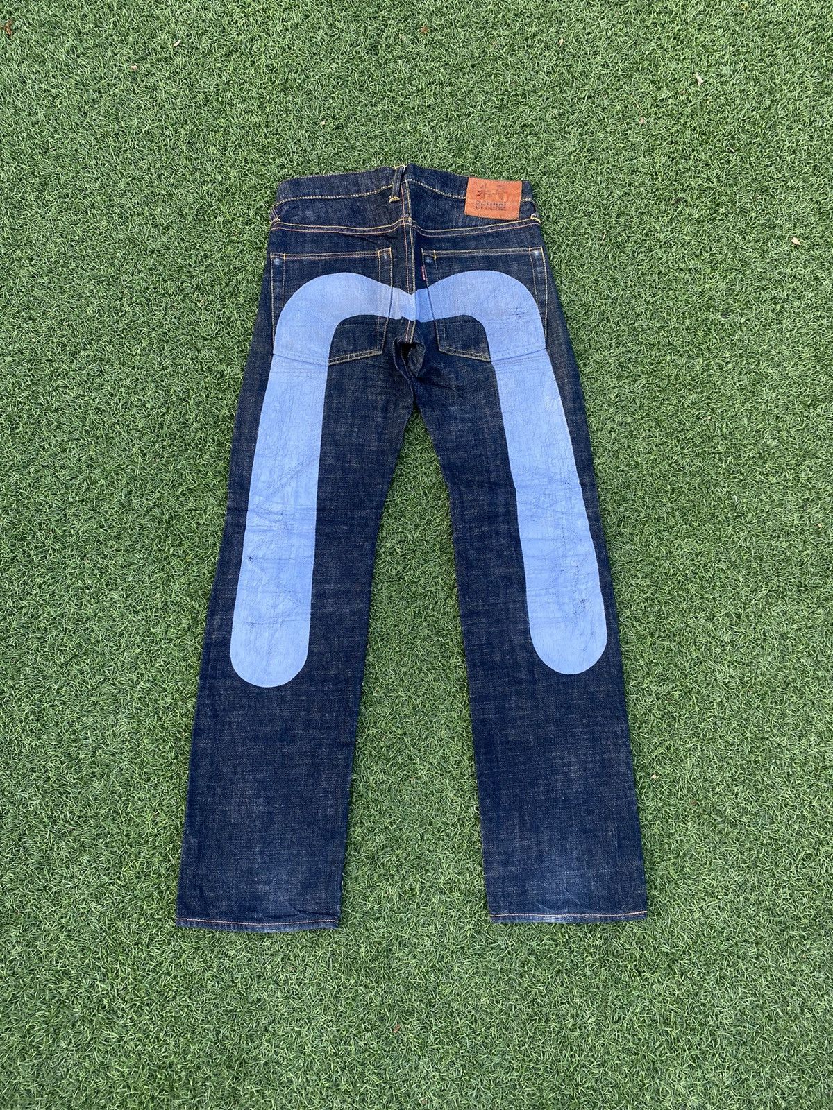Evisu RARE EVISU BLUE DAICOCK SPECIAL WITH RED SELVEDGE DENIM Size US 27 - 1 Thumbnail