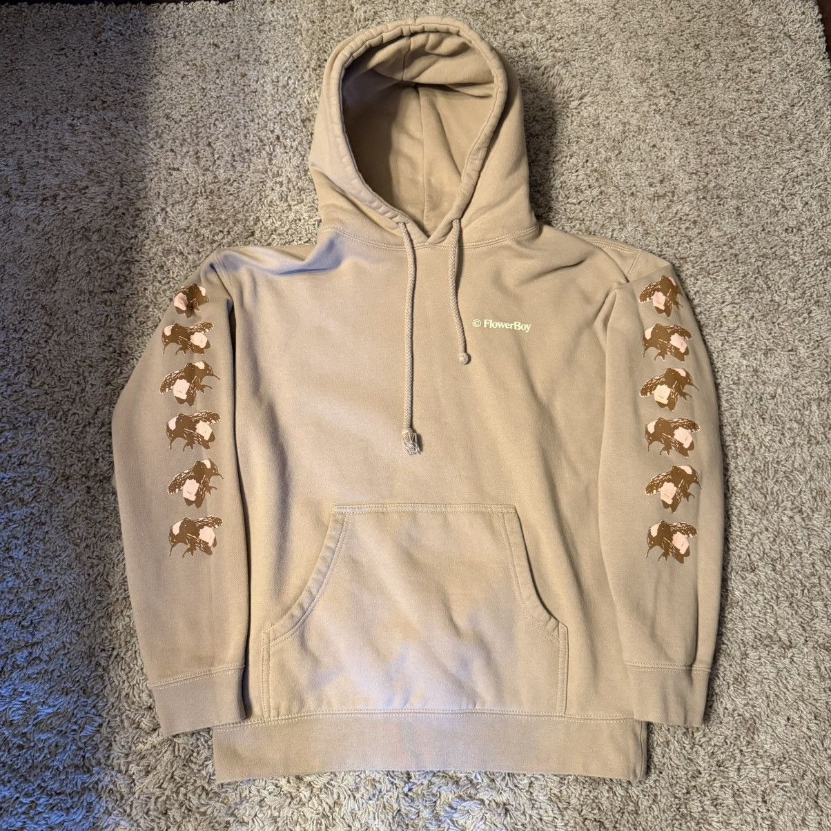 Golf Wang Men’s Golf Wang Flower Boy Save the Bees Hoodie Sand Sz M Size US M / EU 48-50 / 2 - 2 Thumbnail