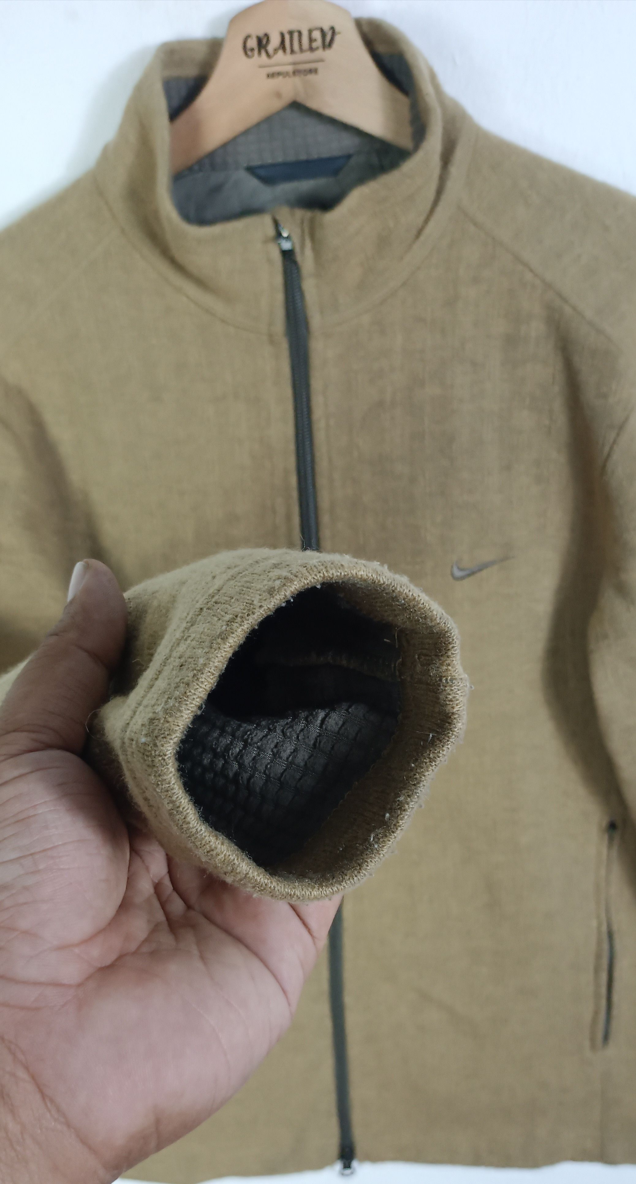 Nike × Vintage Vintage Nike Golf Small Logo Zipper Jacket Size US M / EU 48-50 / 2 - 6 Thumbnail