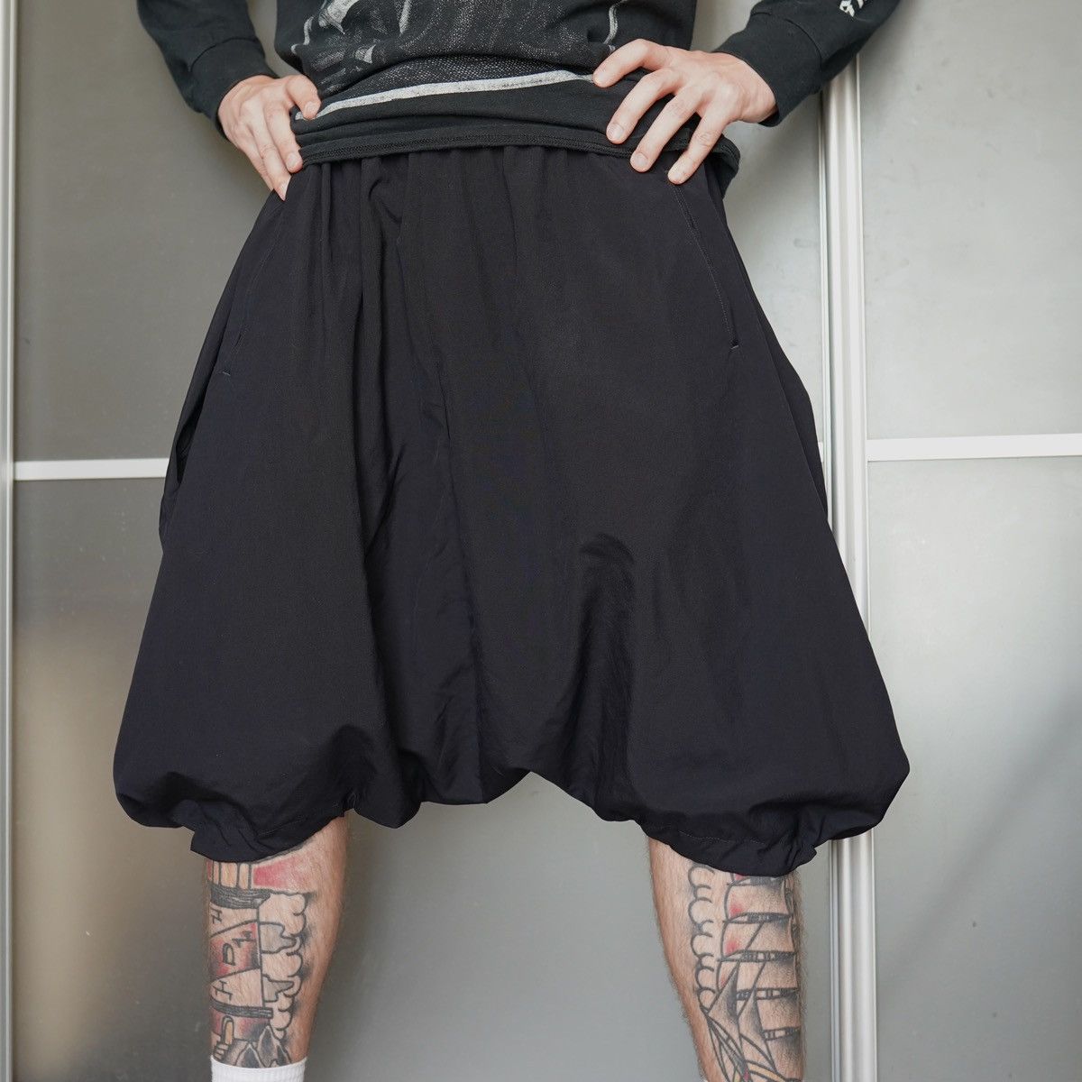 Comme des Garcons Comme Des Garçons Rare Archive Wool Wide Shorts Japan Size US 33 - 5 Thumbnail
