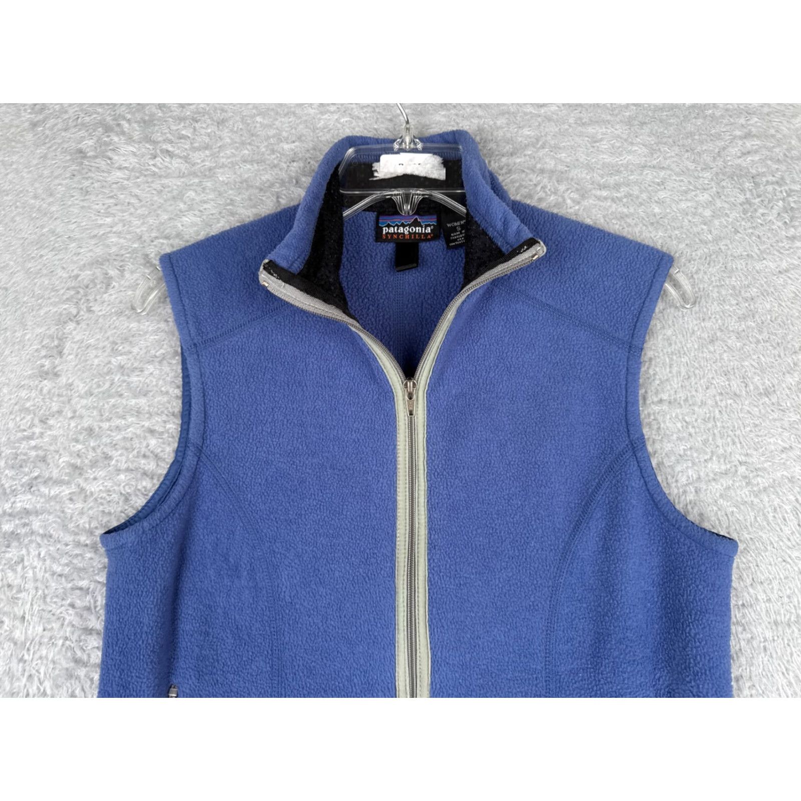 Patagonia VINTAGE Patagonia Vest Womens Small Purple Synchilla Polyester Fleece Full Zip Size S / US 4 / IT 40 - 4 Thumbnail