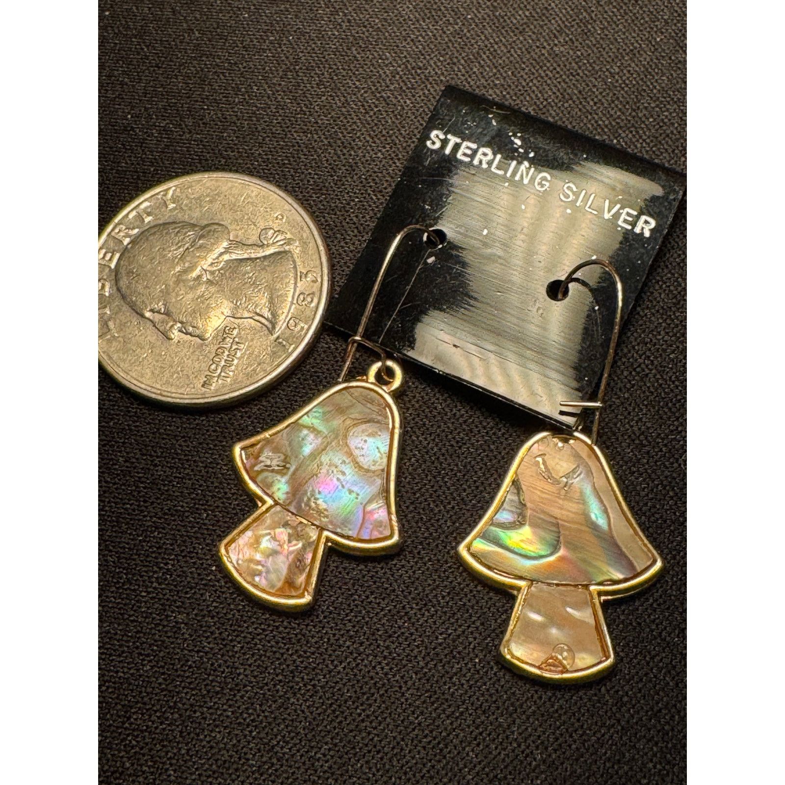 Other 2 Pair of Pierced Abalone Earrings Size ONE SIZE - 4 Thumbnail