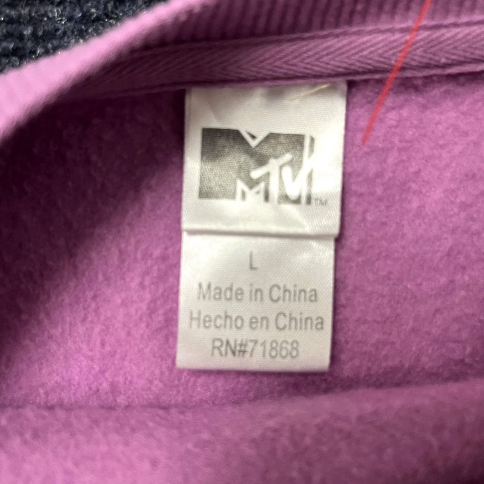 Pinko MTV Sweatshirt Womens L Pink Cropped Pullover Moonman Graphic Logo Top Size L / US 10 / IT 46 - 2 Thumbnail